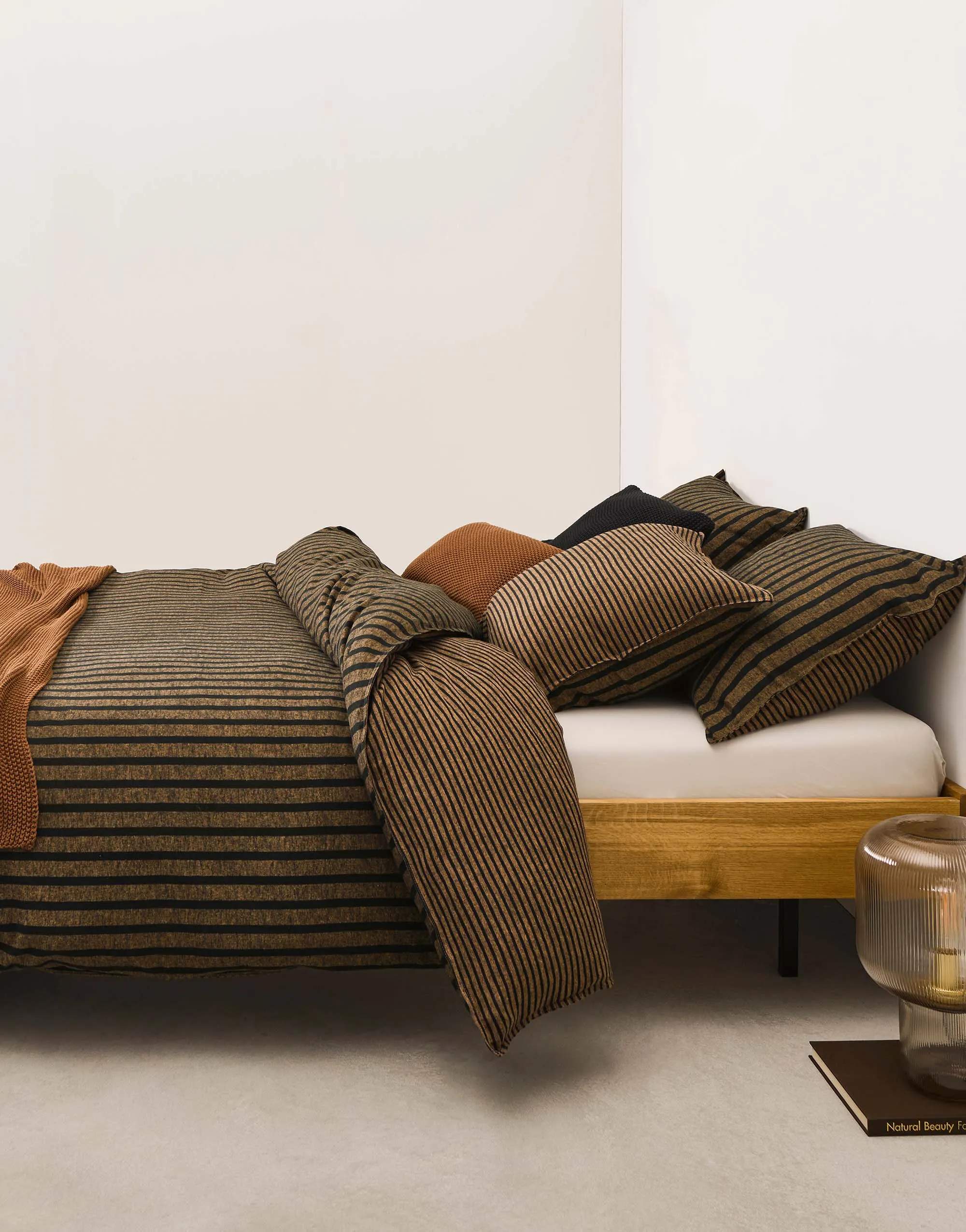 Marc O'Polo Lagner Premium Organic Jersey Boxlagen i Ecru, 180/200 x 200/220 cm, 3
