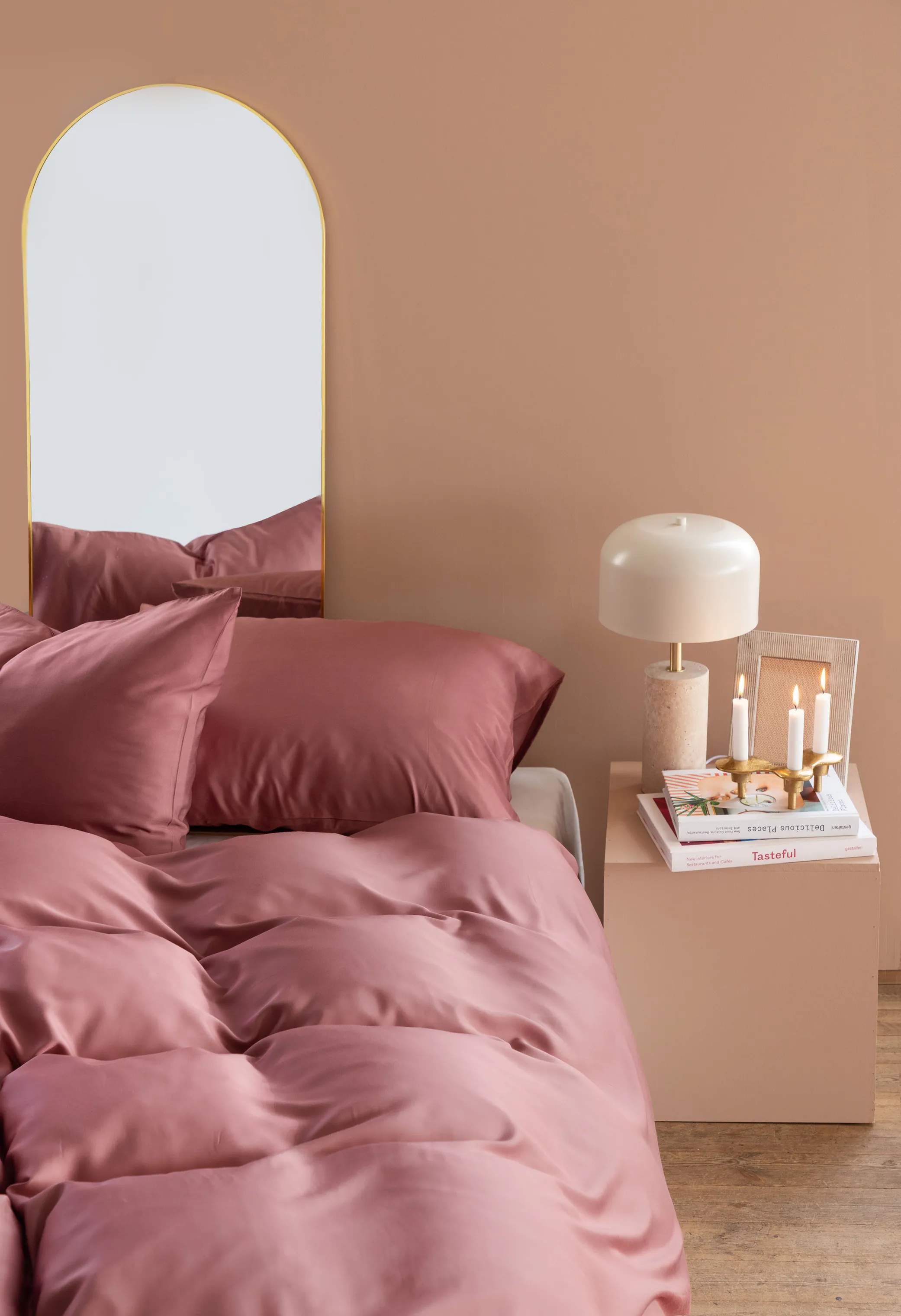 Turiform Sengetøj Enjoy Sengetøj i Rosa, B140 x L220 cm, 2