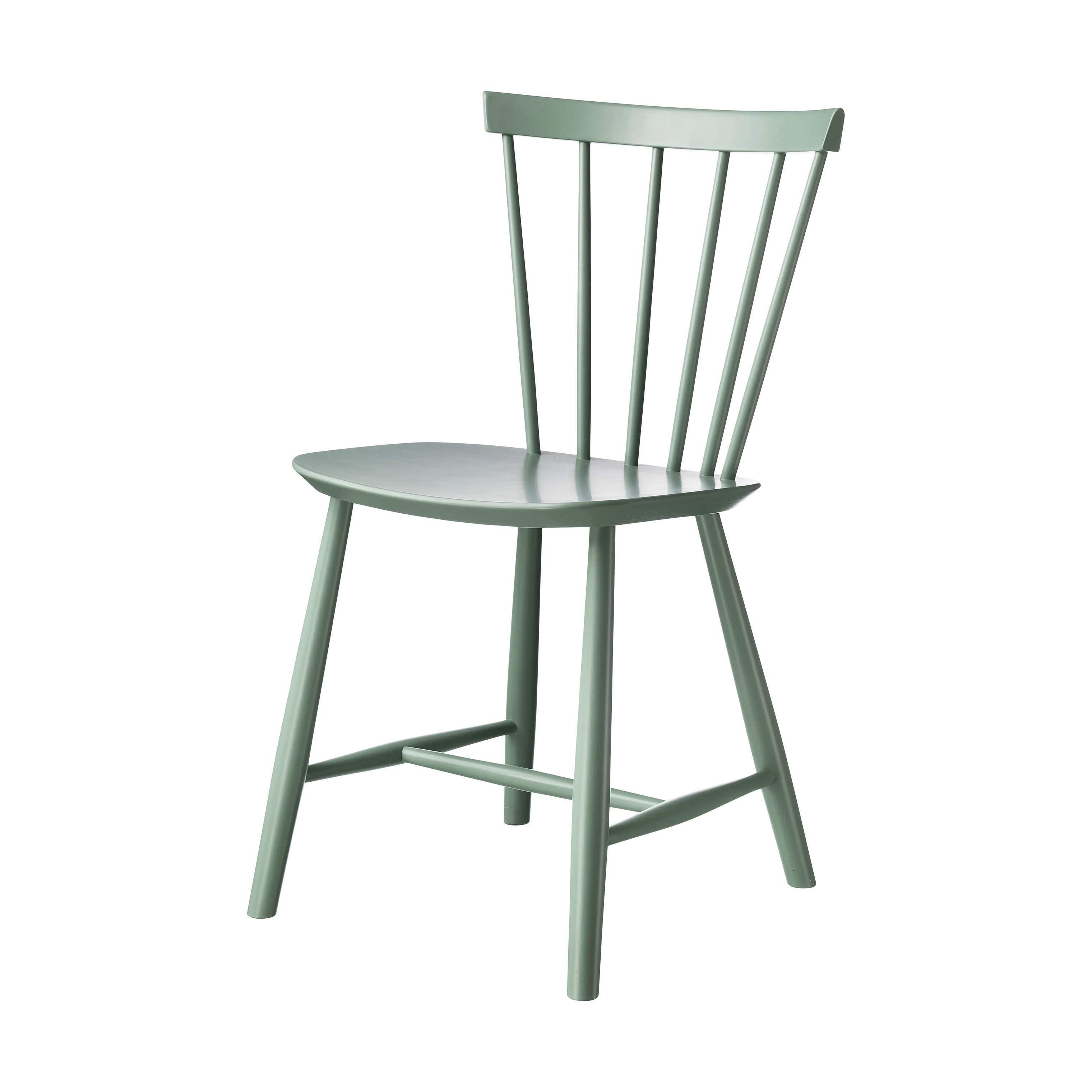 J46 Spisebordsstol, dusty green (pantone 556c), large