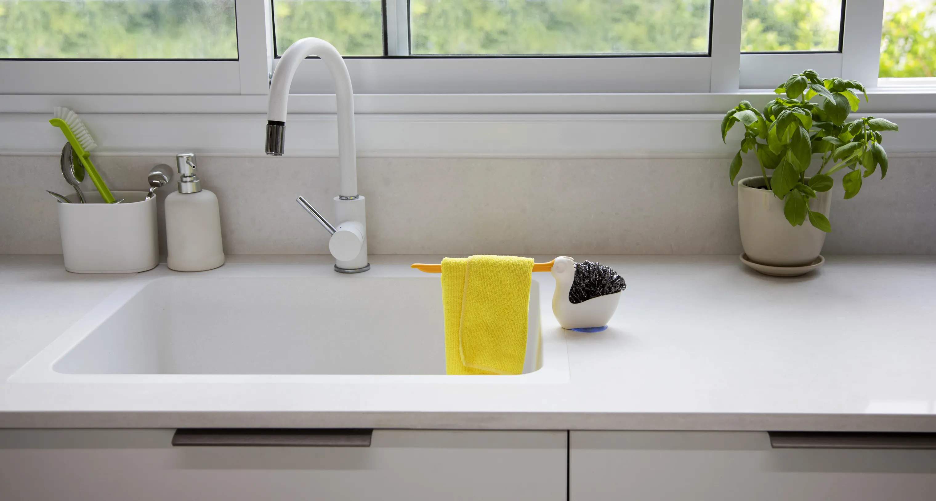 Peleg Design Øvrigt tilbehør til opvask Holder til Skuresvamp - Pelix i Hvid, 3