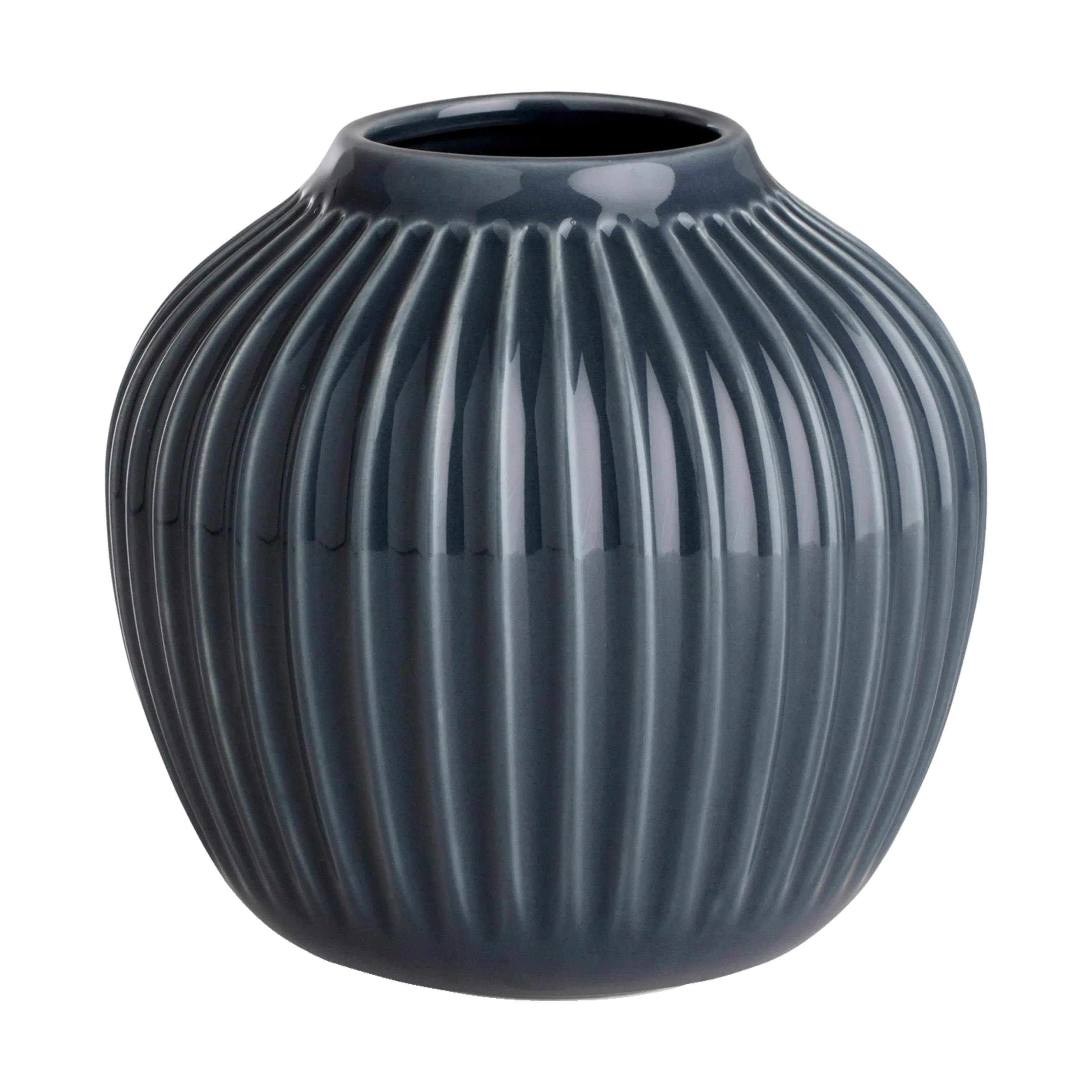 Hammershøi Vase, antracitgrå, large