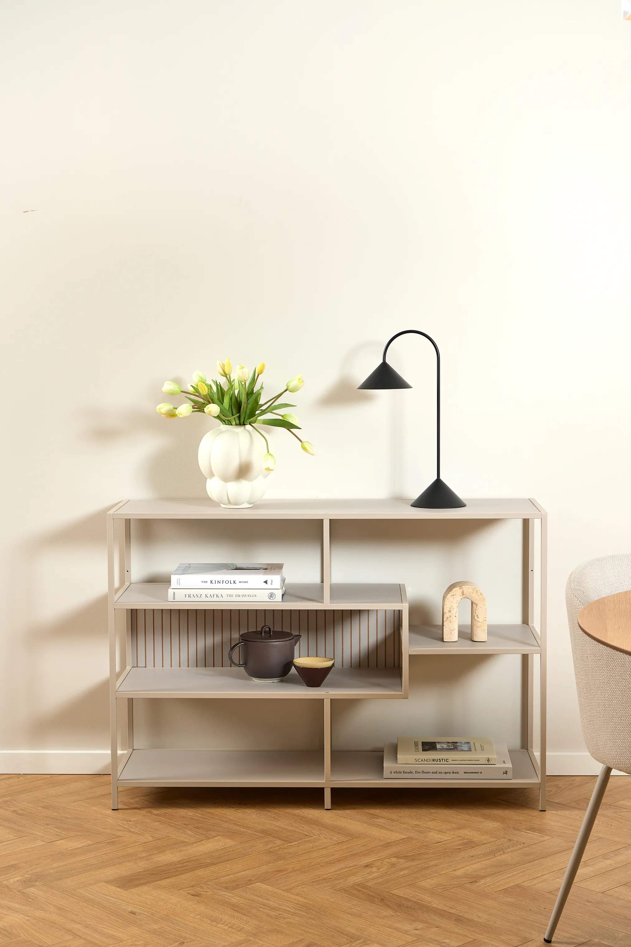 CASA Living Reoler og tilbehør Seaford Reol i Grå, 3