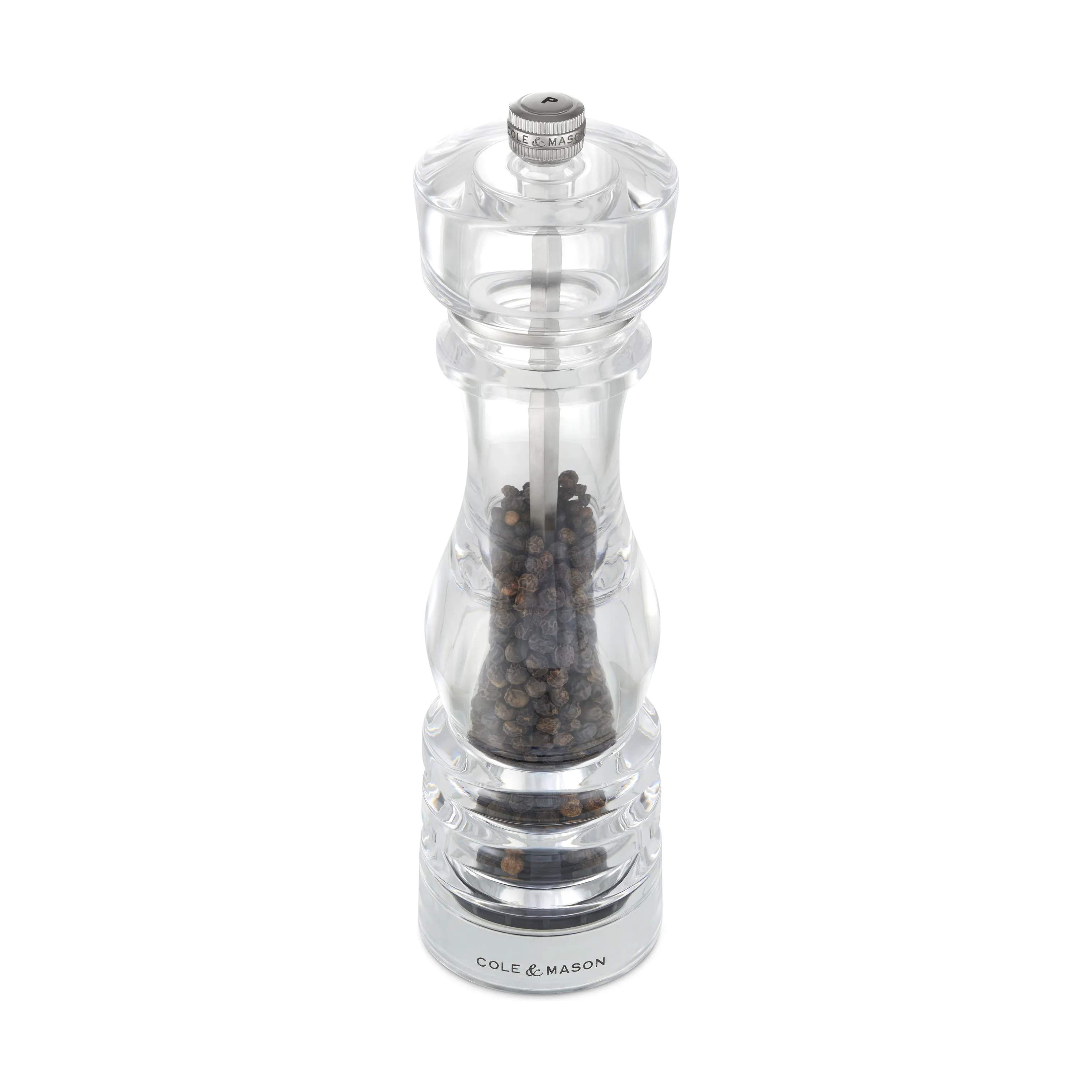 Cole&Mason Peberkværne London Peberkværn i Klar, 22 cm, 7
