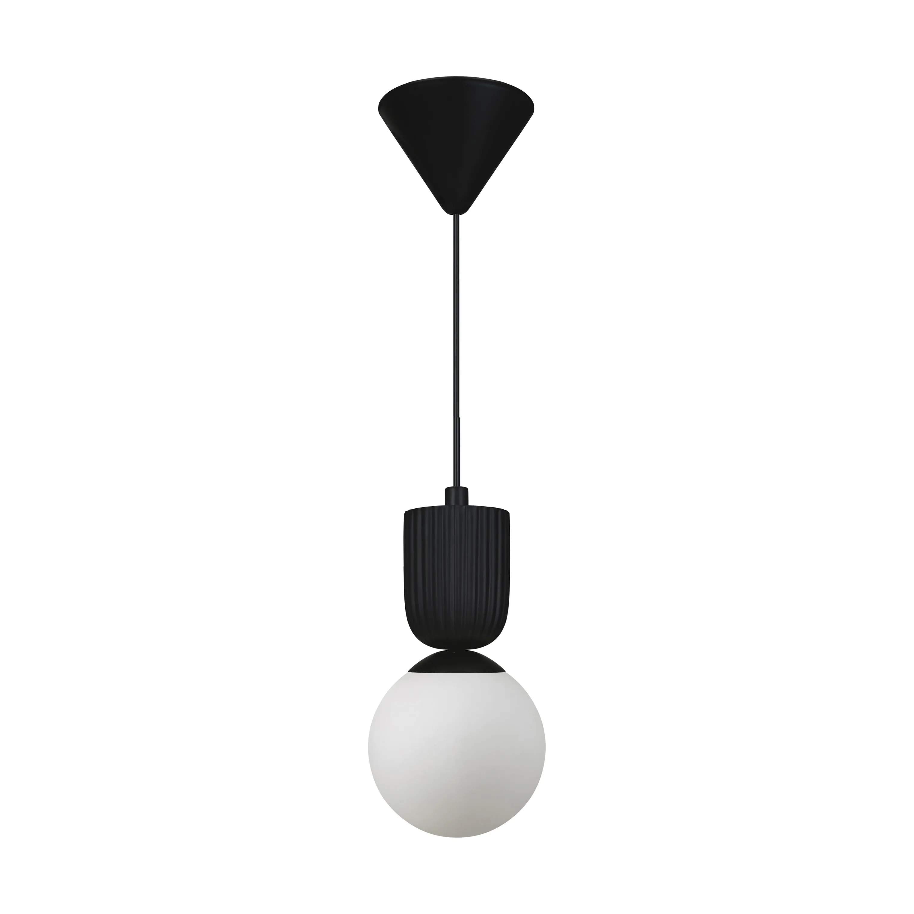 Nordlux Pendler Sadie Pendel i Sort / Opal, 6