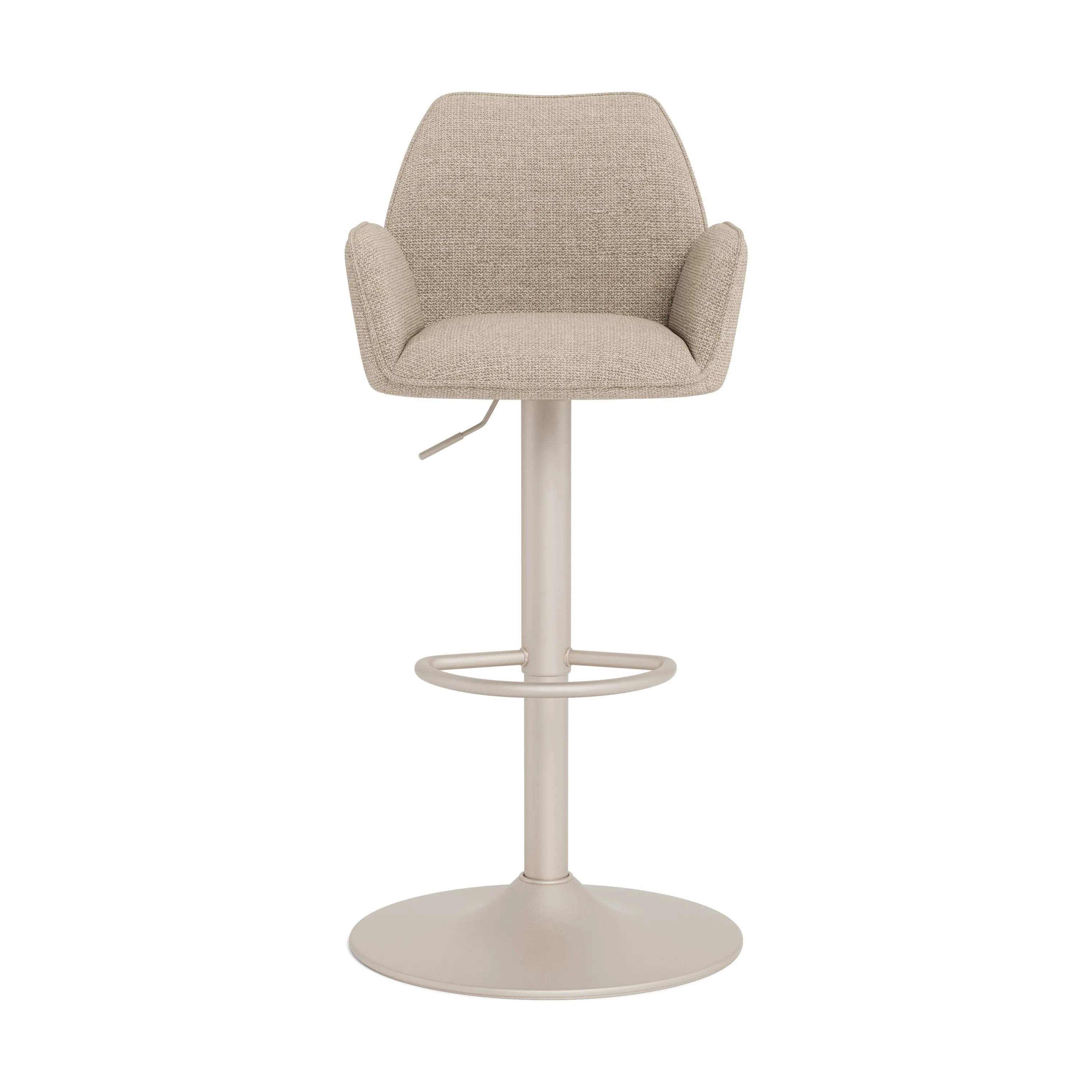 CASA Living Barstole Glenda Barstol i Beige/beige stel, 1