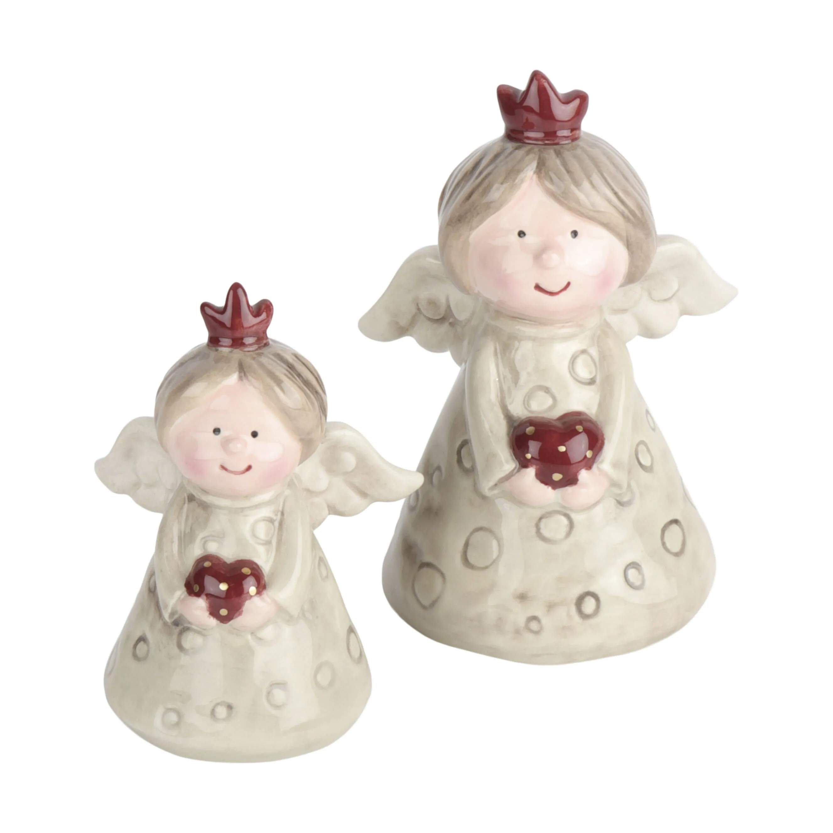 Casa Christmas Julefigurer Engel i 10,8 cm, 3