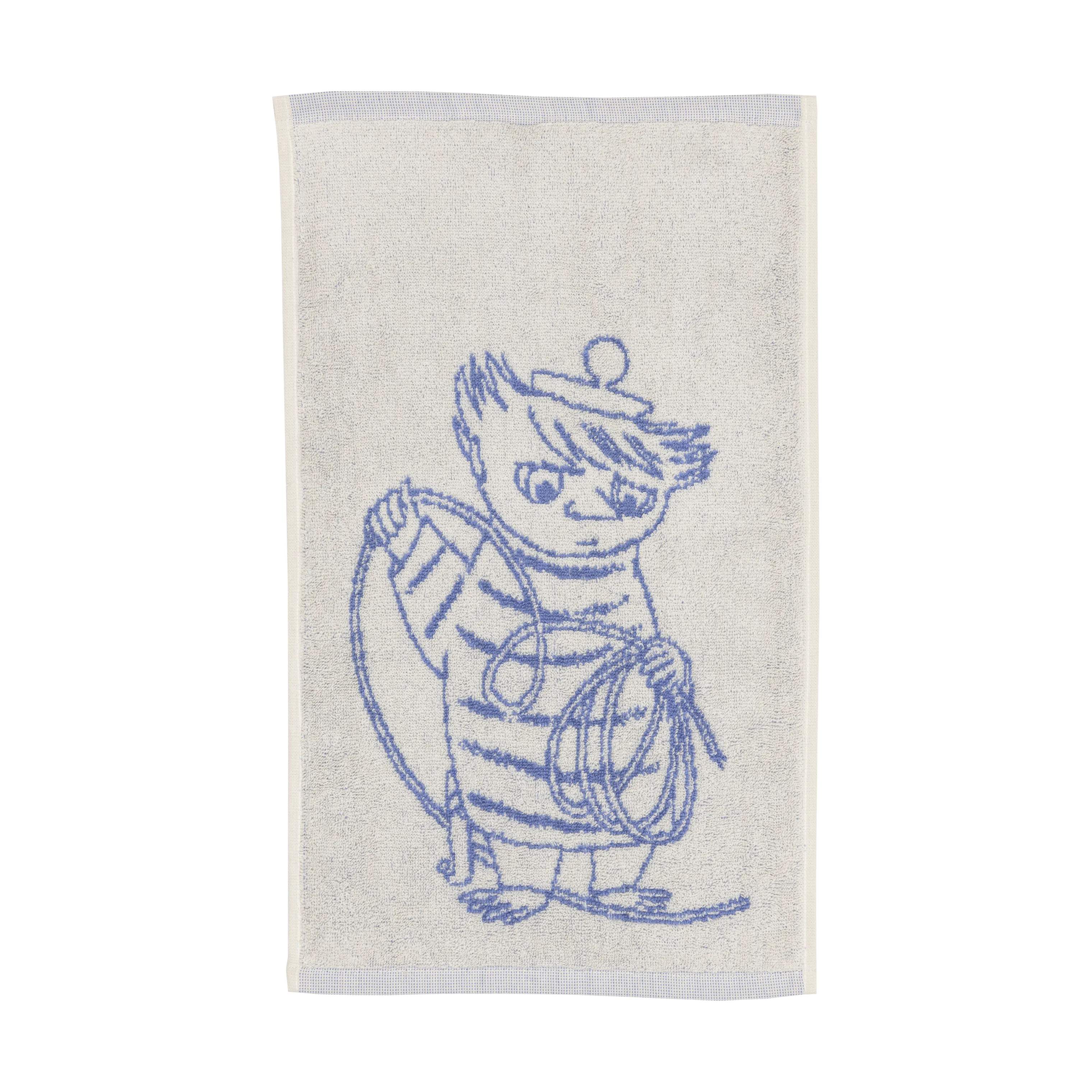 Moomin Arabia Håndklæder Arabia Badeværelse Håndklæde - Too-Tikki i Blå/Hvid, B30 x L50 cm, 1