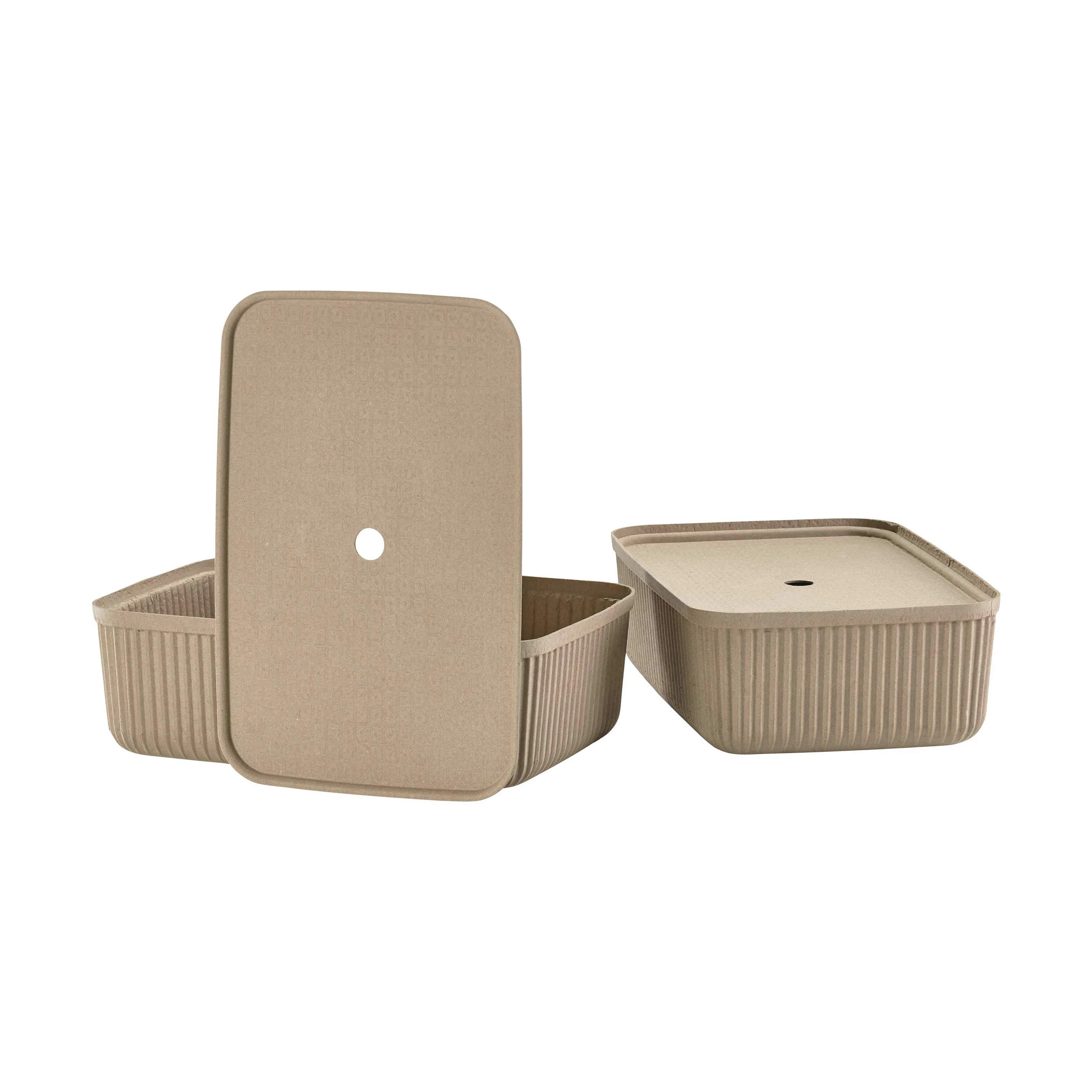 Zone Kasser Pulp Opbevaringsboks i Natural Brown, 48 cm, 2