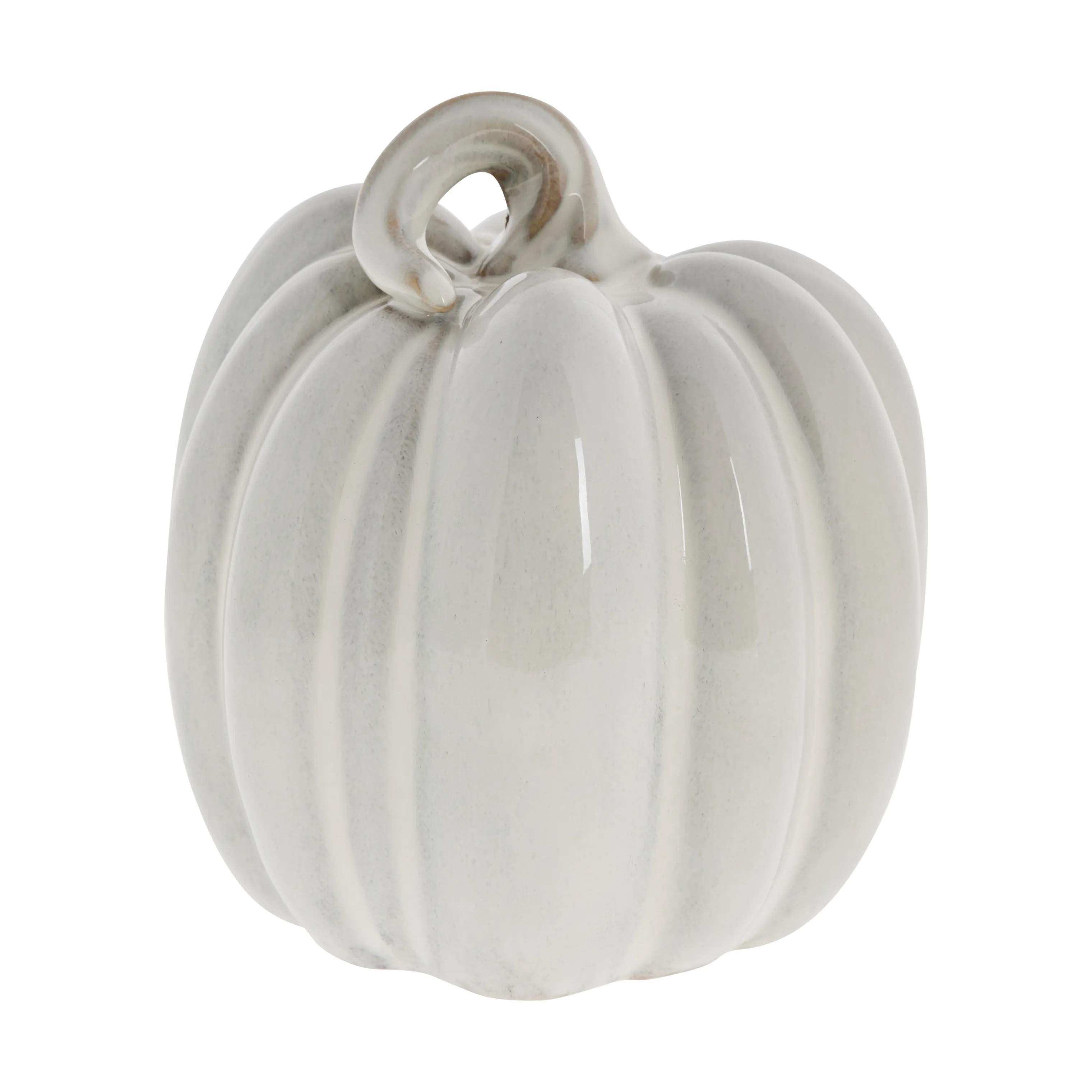 Lene Bjerre Øvrigt interiør Hallia Græskar i råhvid, 17 cm, 1