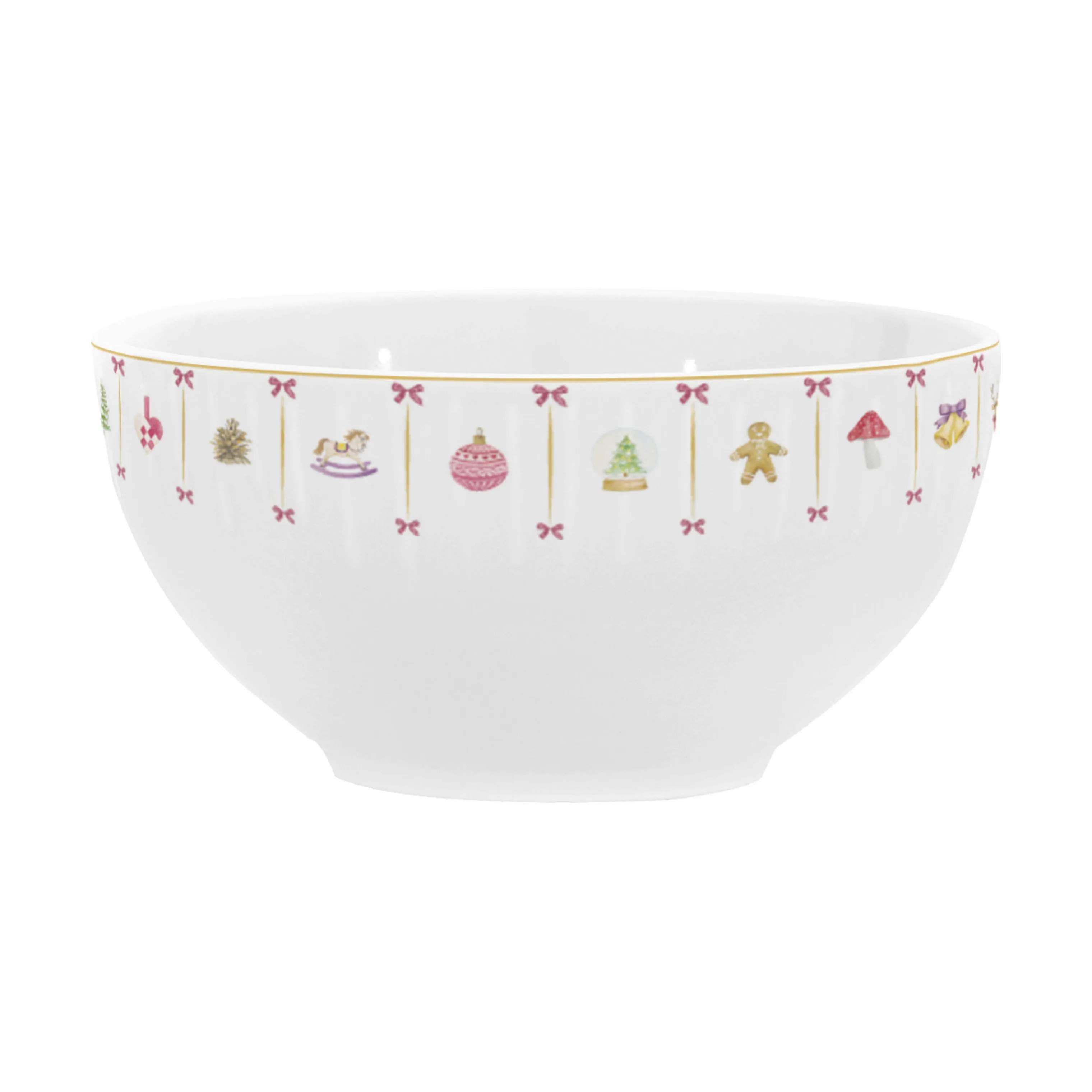Occasions Skåle AIDA X ALL BY VOSS Cozy Christmas Skål i Hvid, 1