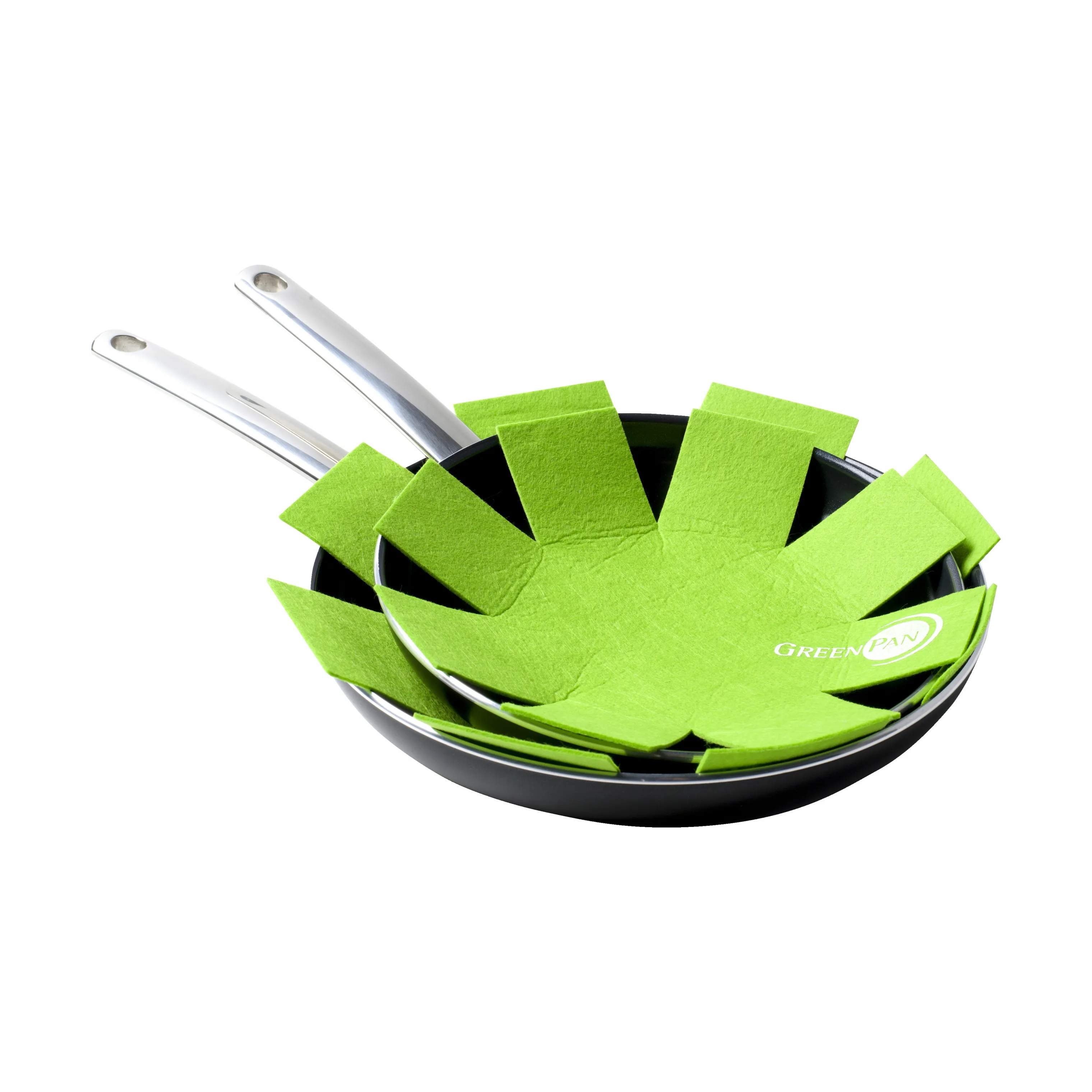 Greenpan Stegepander Pandebeskytter- 2 stk. i Grøn, 34 cm, 3