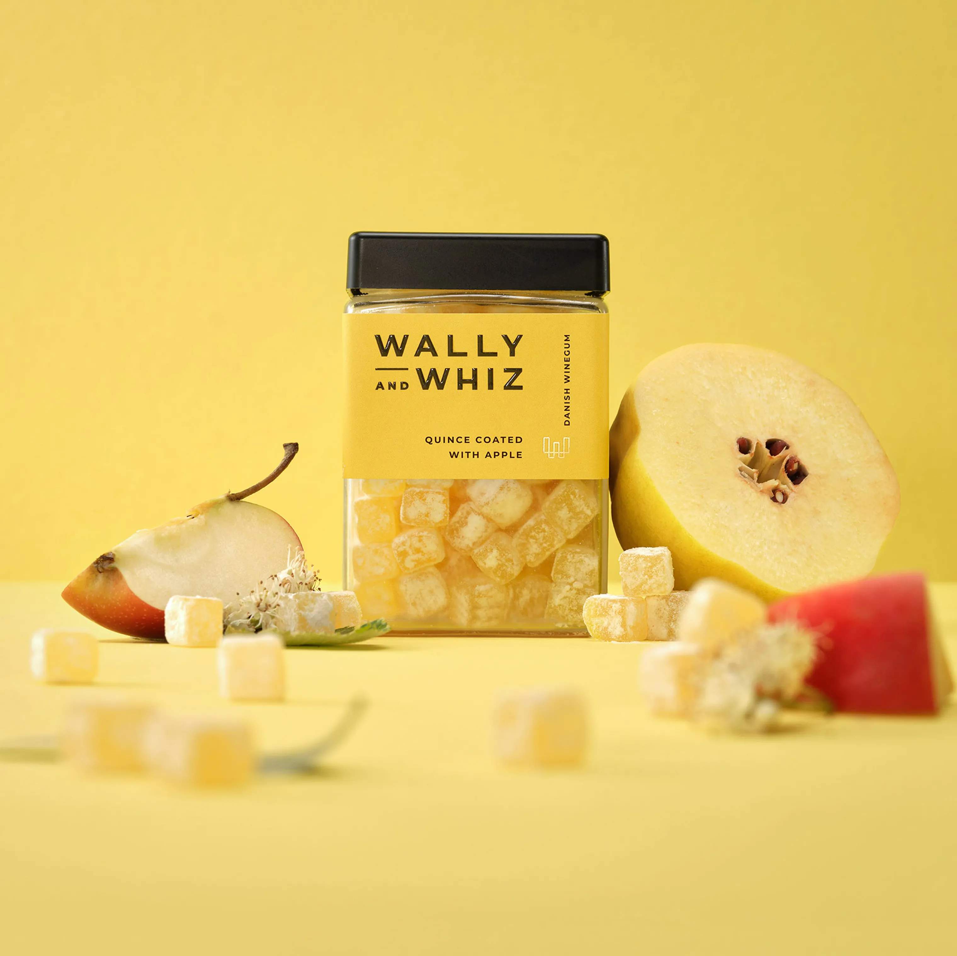 Wally and Whiz Søde sager Vingummi - Kvæde med æble i 240 gram, 2