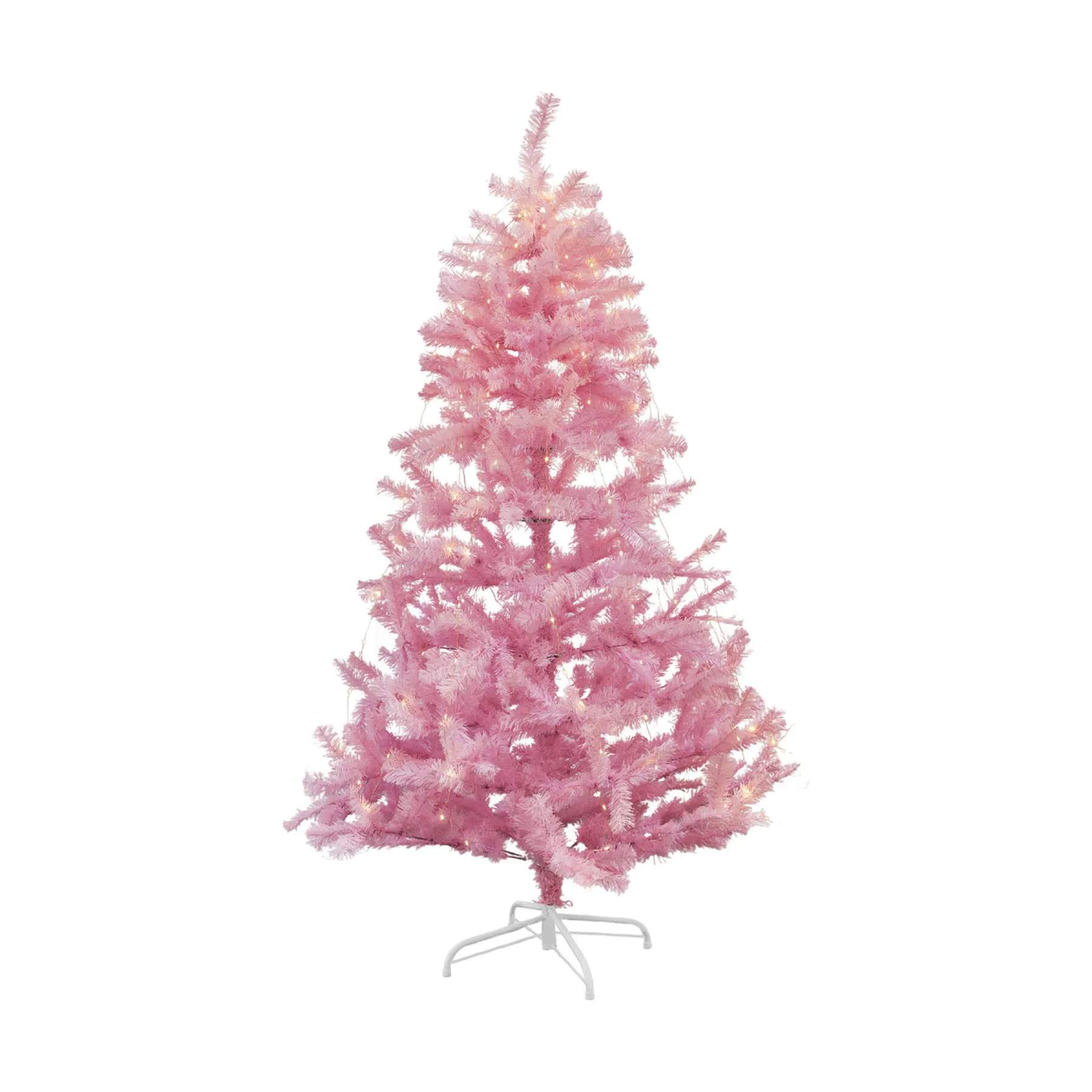 Sirius Juletræer Pinky Kunstigt Juletræ m. LED i 180 cm, 1