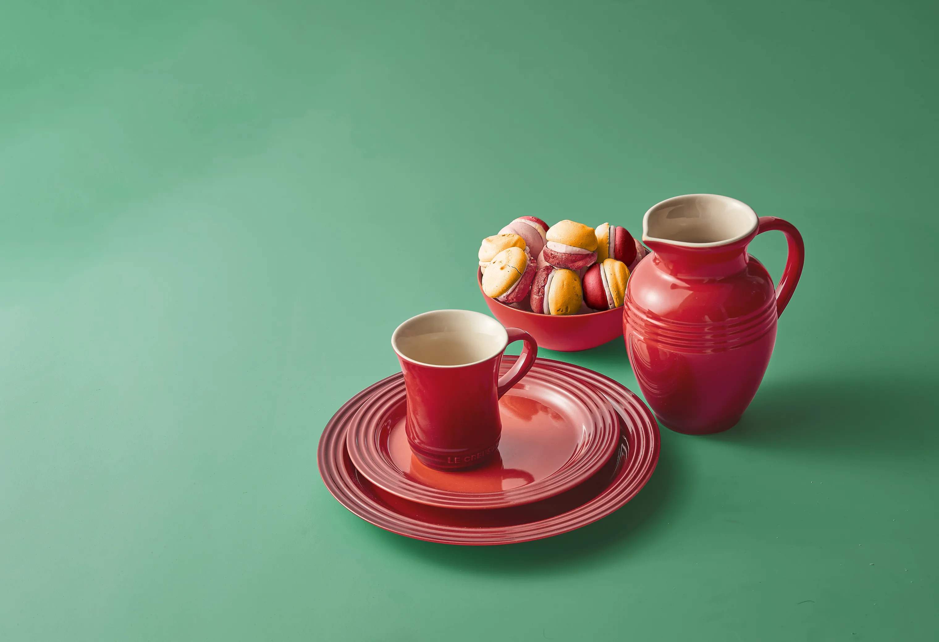 Le Creuset Middagstallerkener Signature Middagstallerken i Cerise, 27 cm, 5