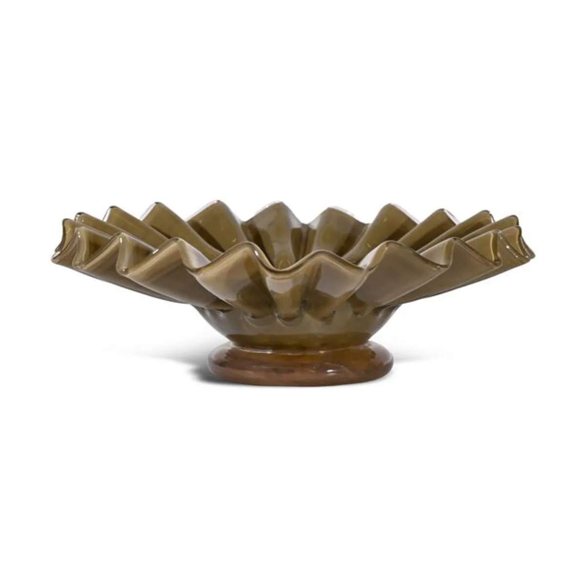 ByOn Serveringsskåle Lori Skål i Grøn, 18 cm, 1