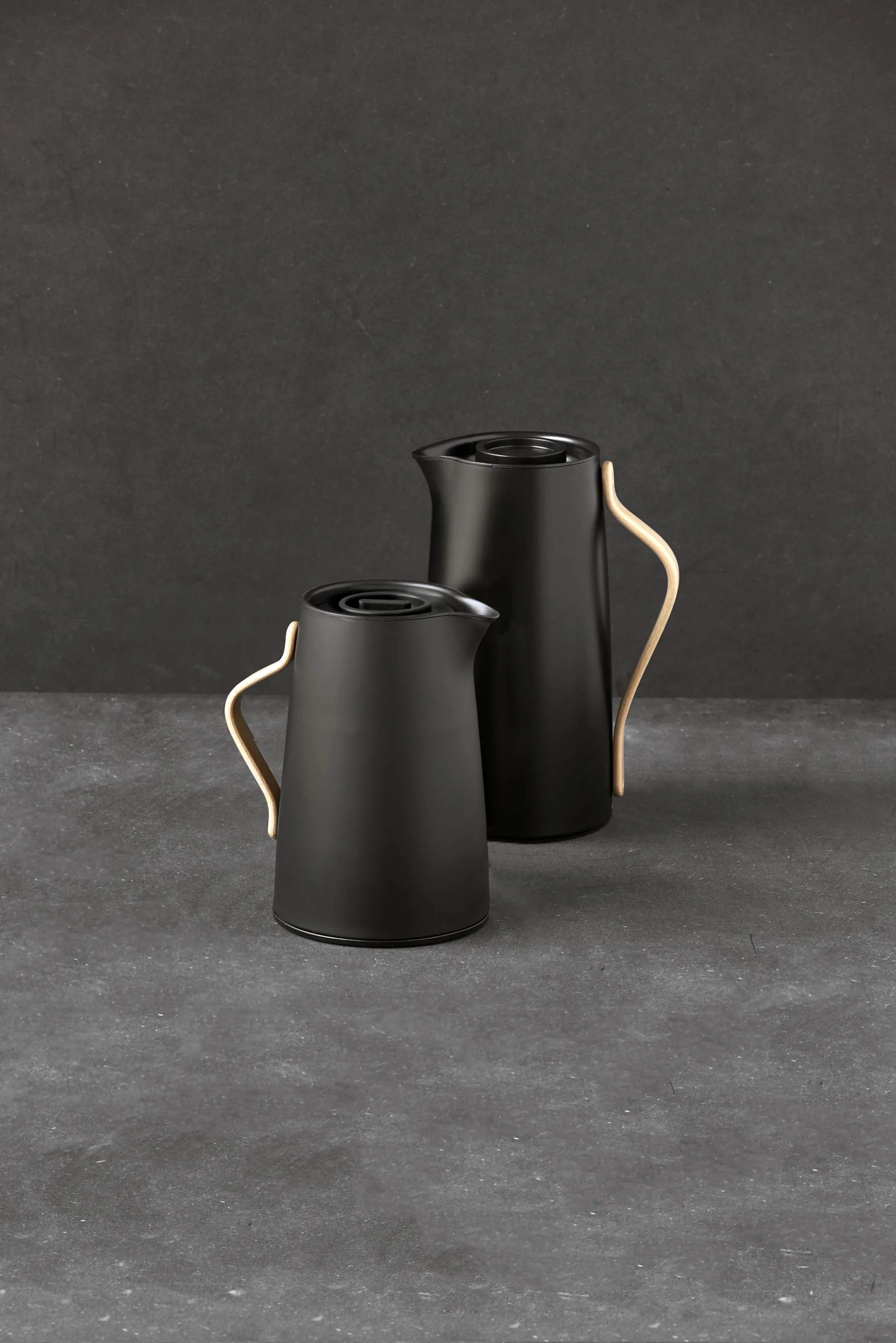 Stelton Elkedler Emma Elkedel i Mat sort, 1.2 L, 2