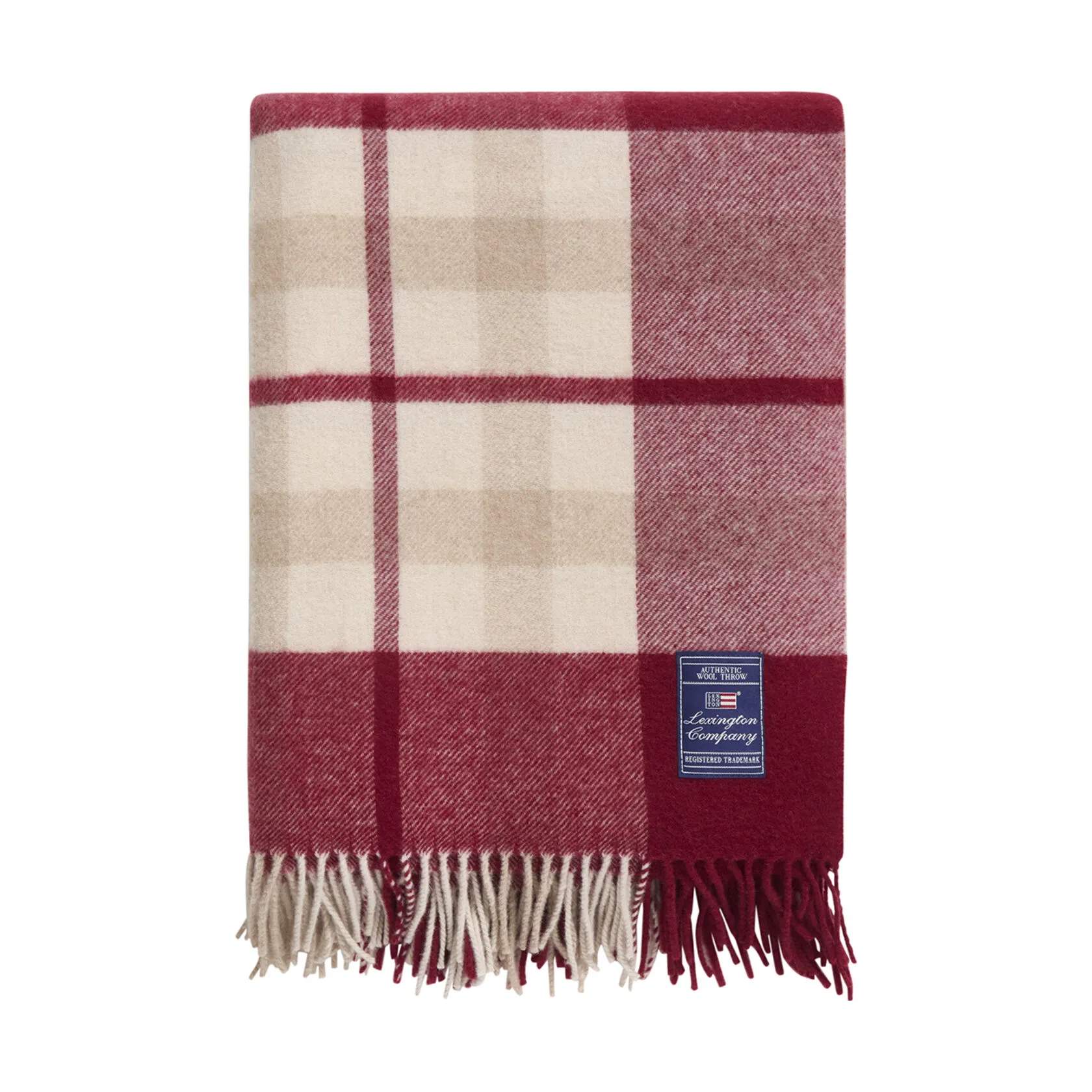 Lexington Plaider Holiday Collection 2025 Plaid i Rød, 1