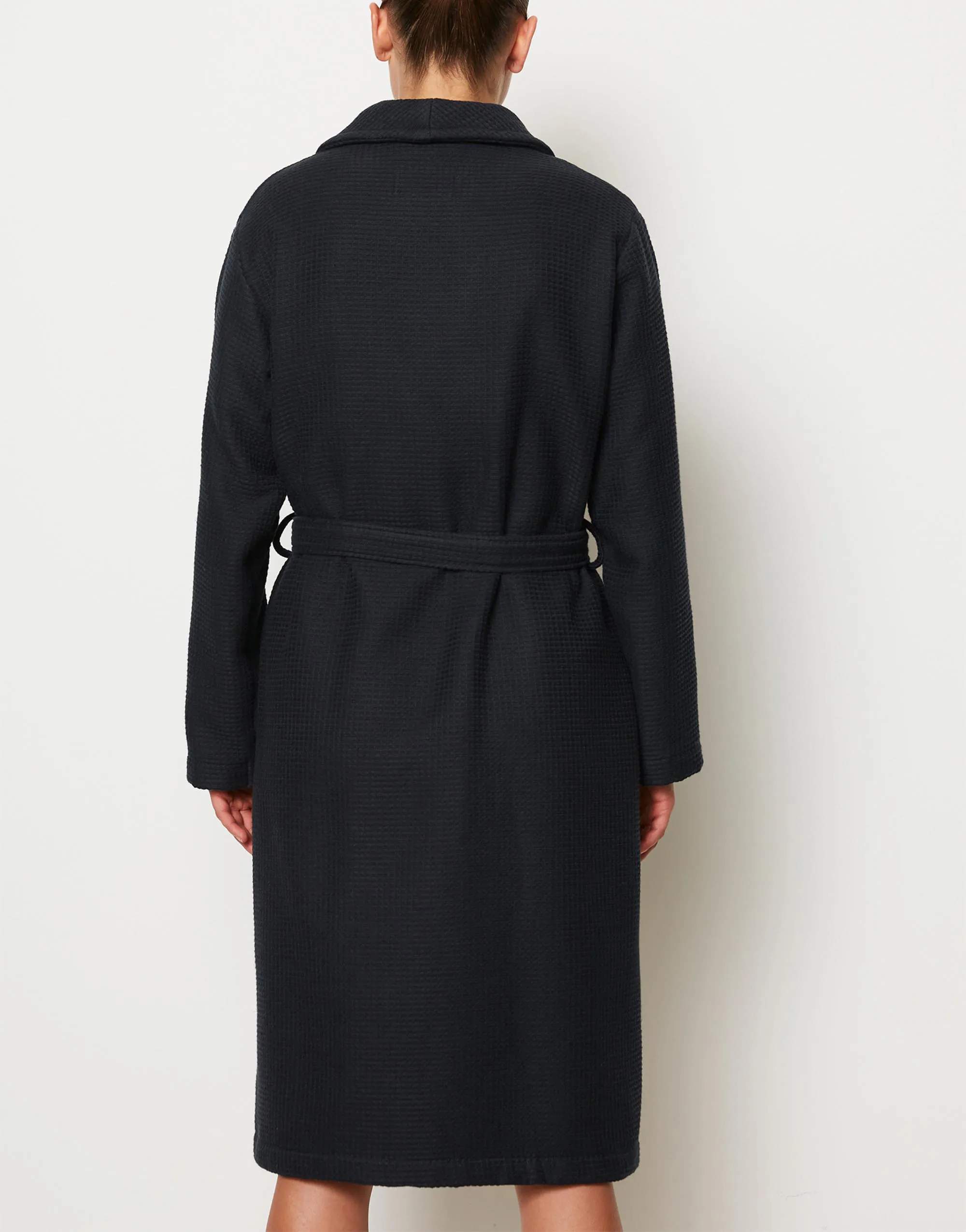 Essenza Morgenkåber Premium Badekåbe i Dark Navy, Kvinde - XXL, 5