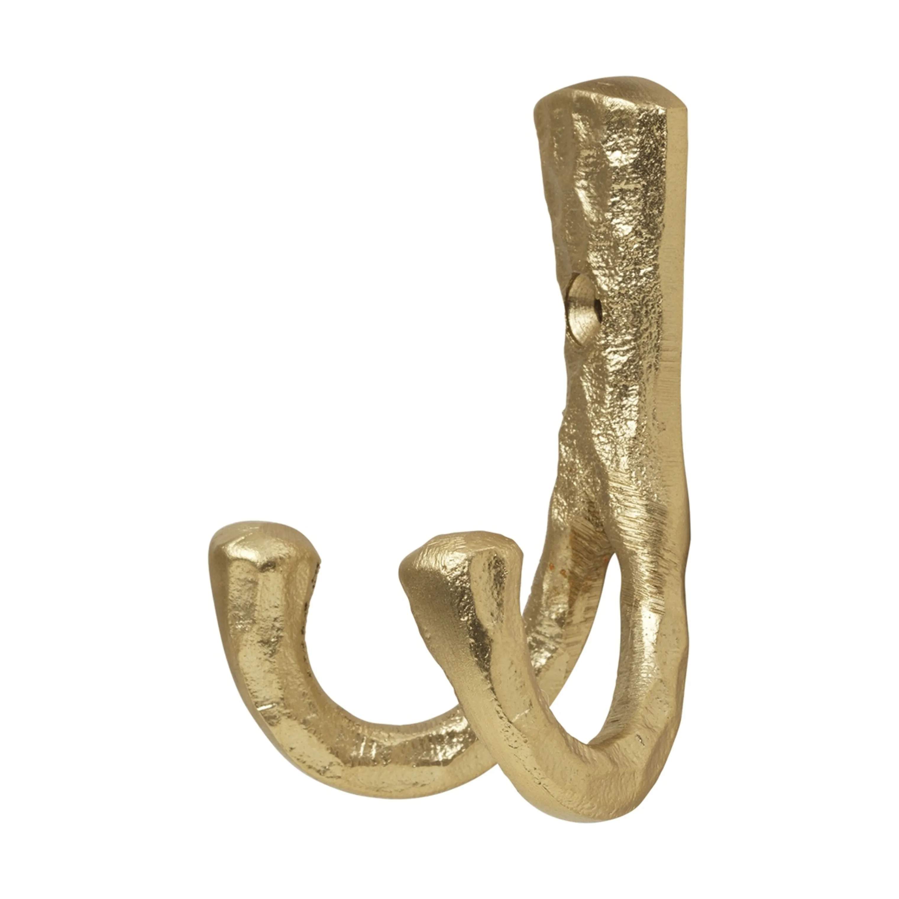 Broste Copenhagen Knager Tess Knage i messing , H7,5 x B5 cm, 4