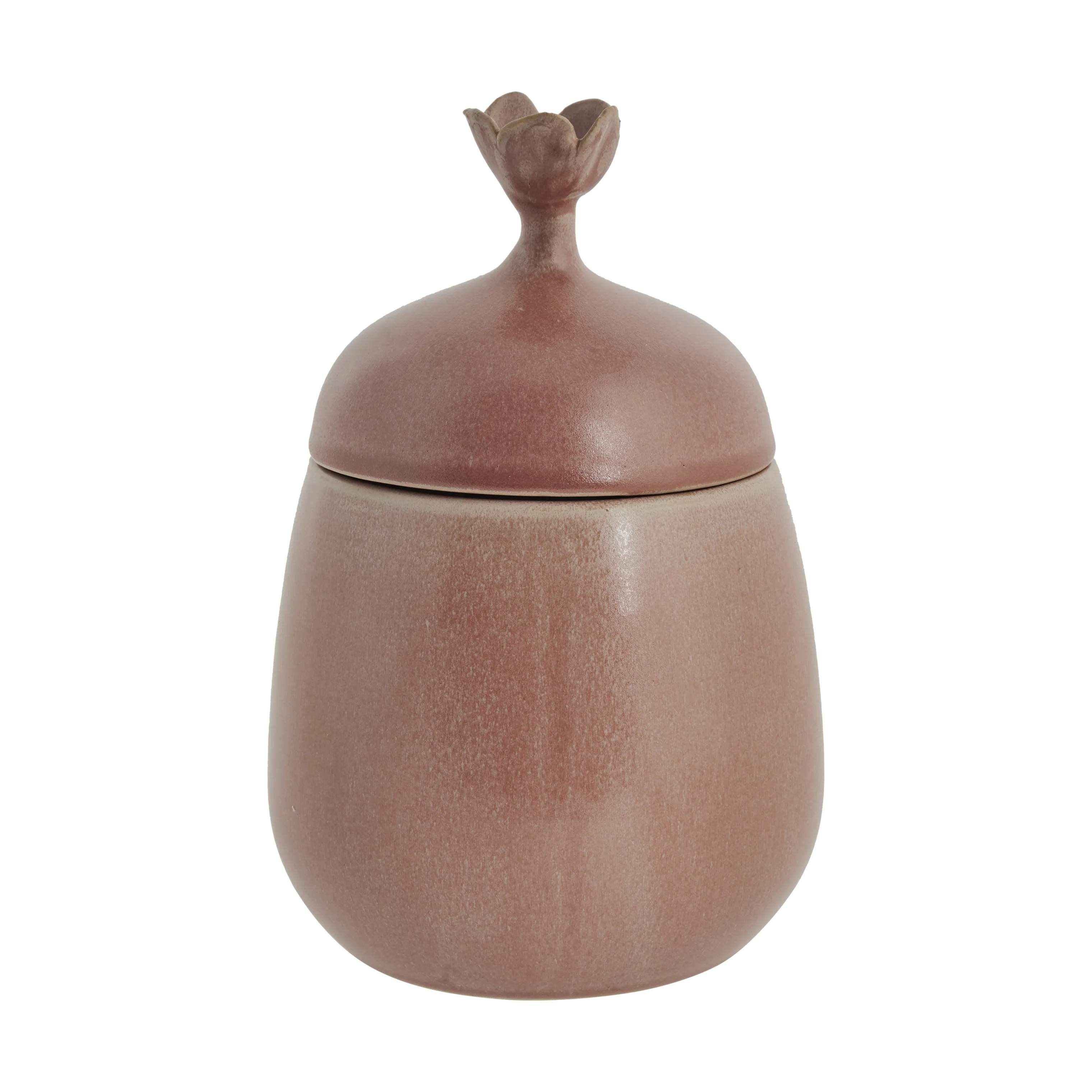 Lene Bjerre Krukker med låg Helinna Krukke i lyserød, 1