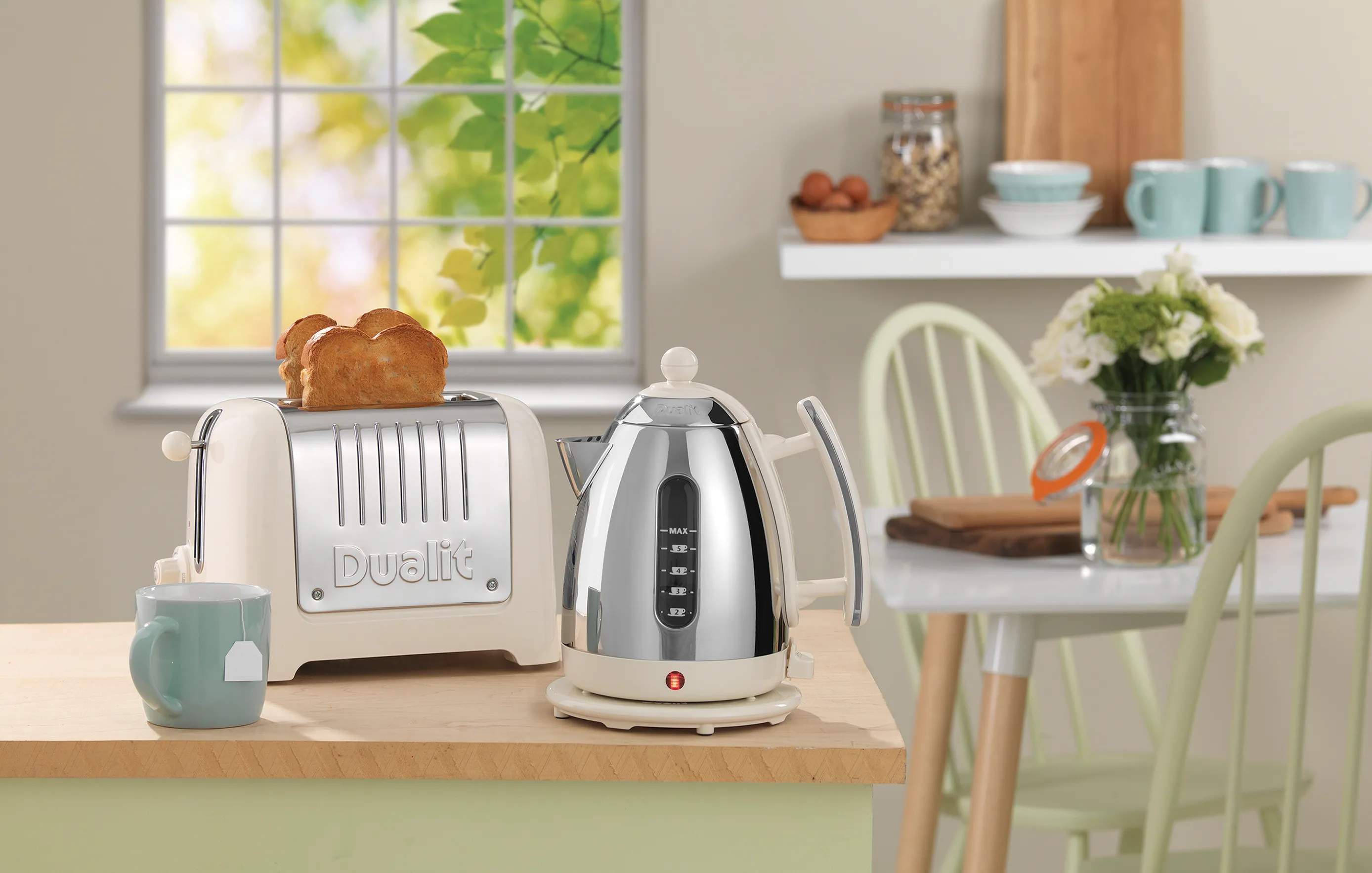 Dualit Brødristere Lite Brødrister i Beige, 2