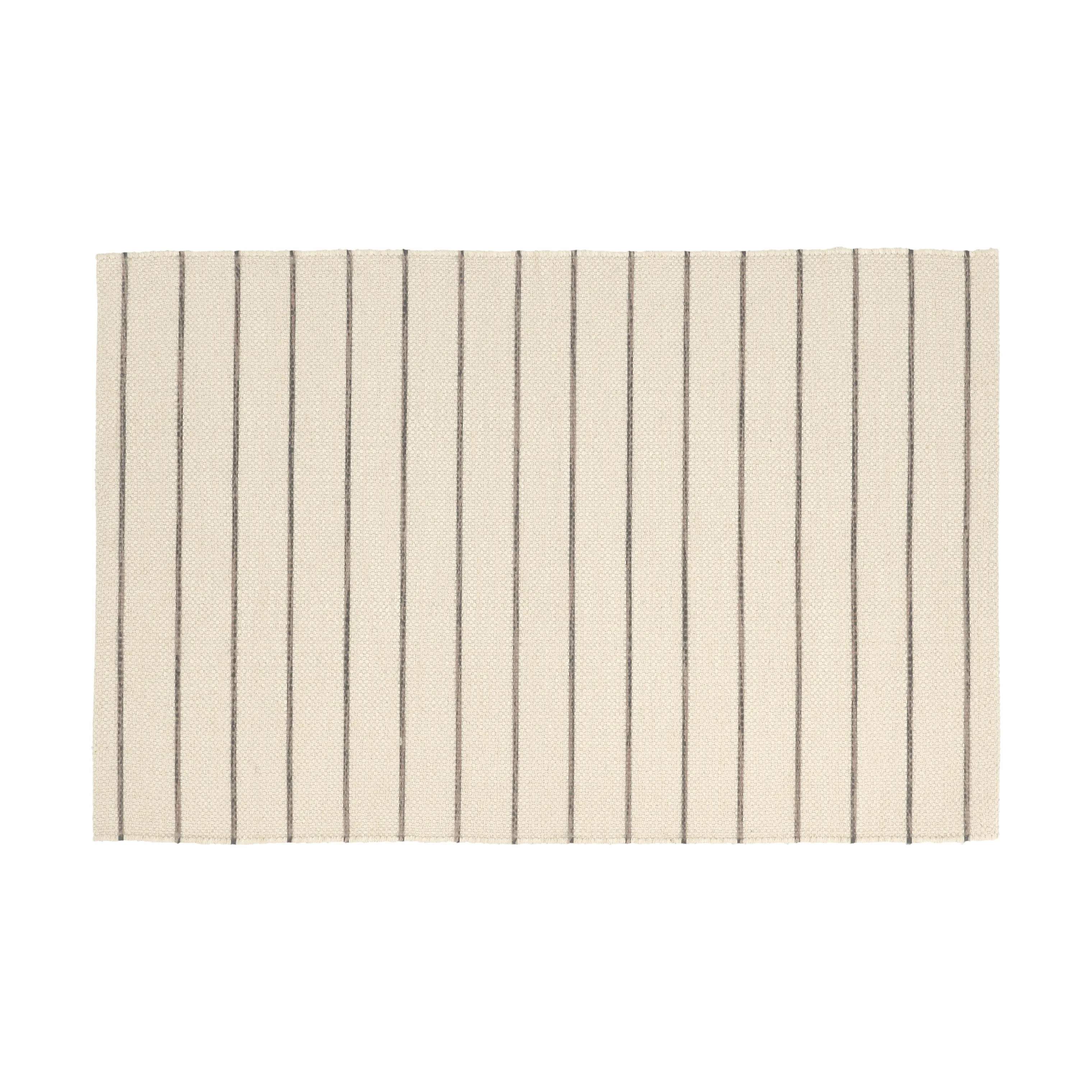 Line Tæppe, beige/ash, large