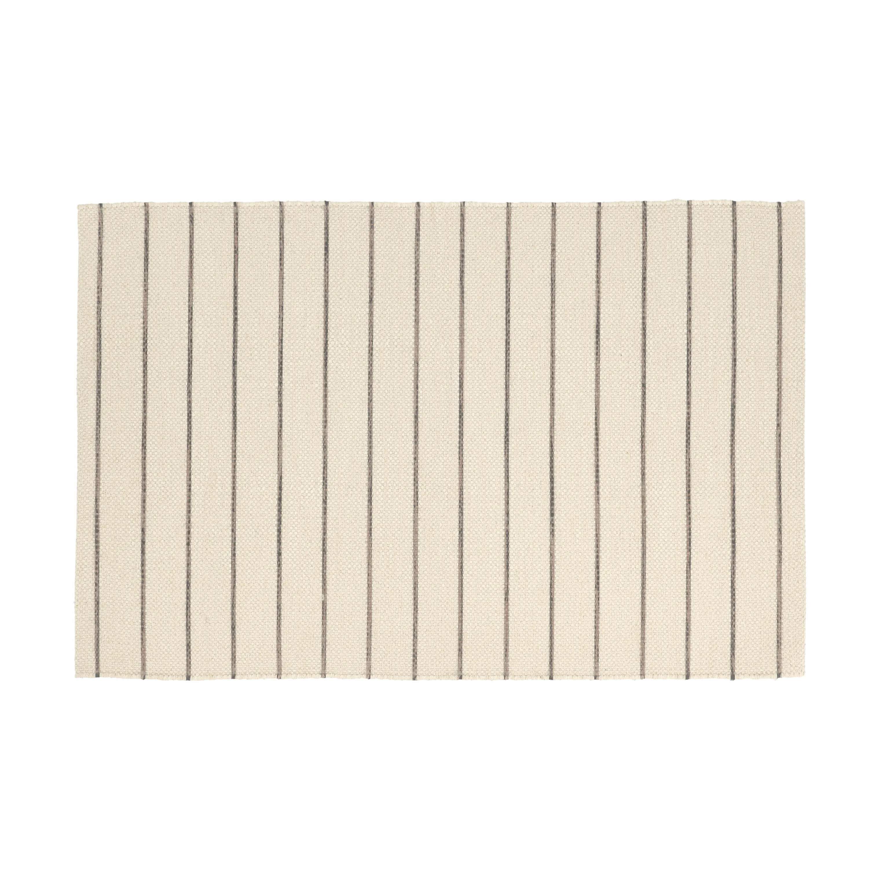 Line Tæppe, beige/ash, large