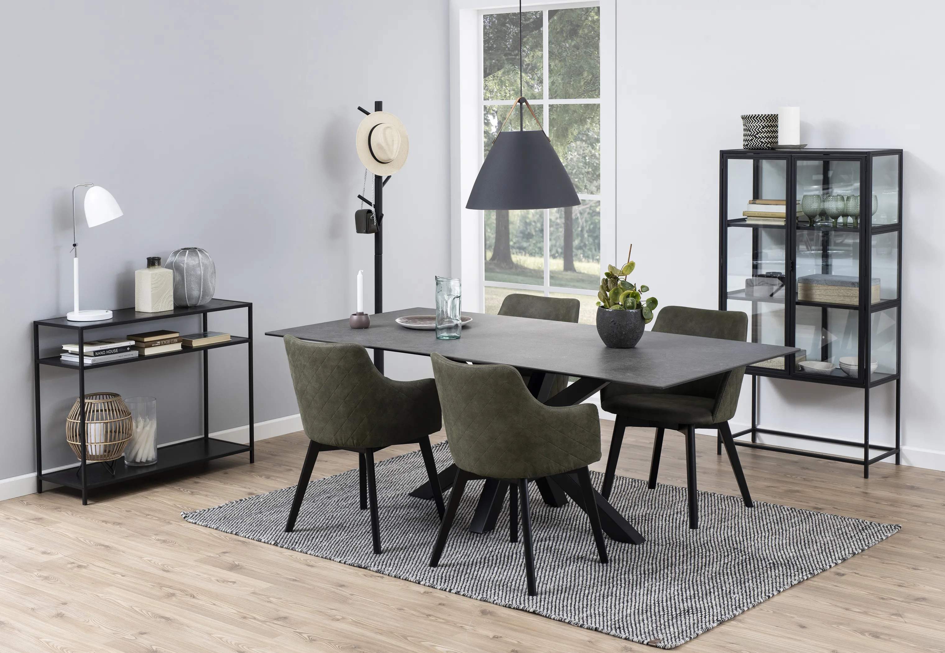 CASA Living Sideborde Seaford Konsolbord i Sort, 2