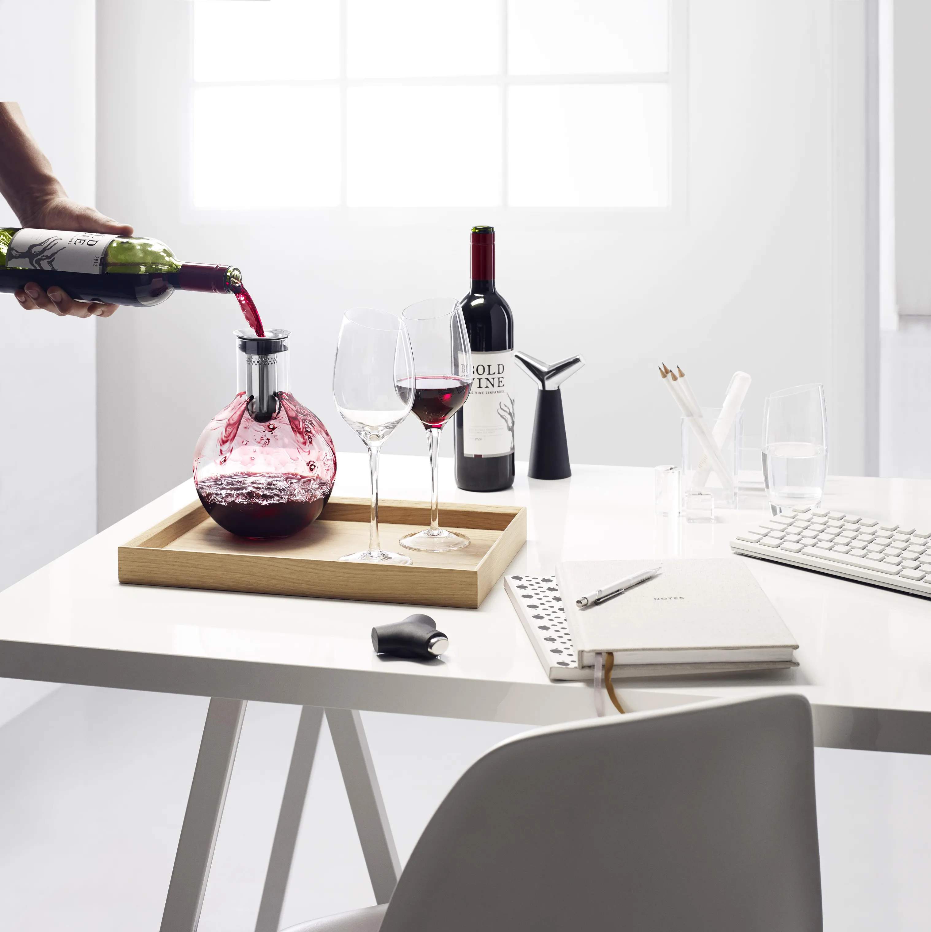 Eva Solo Rødvinsglas Bordeauxglas i Klar, 39 cl, 2