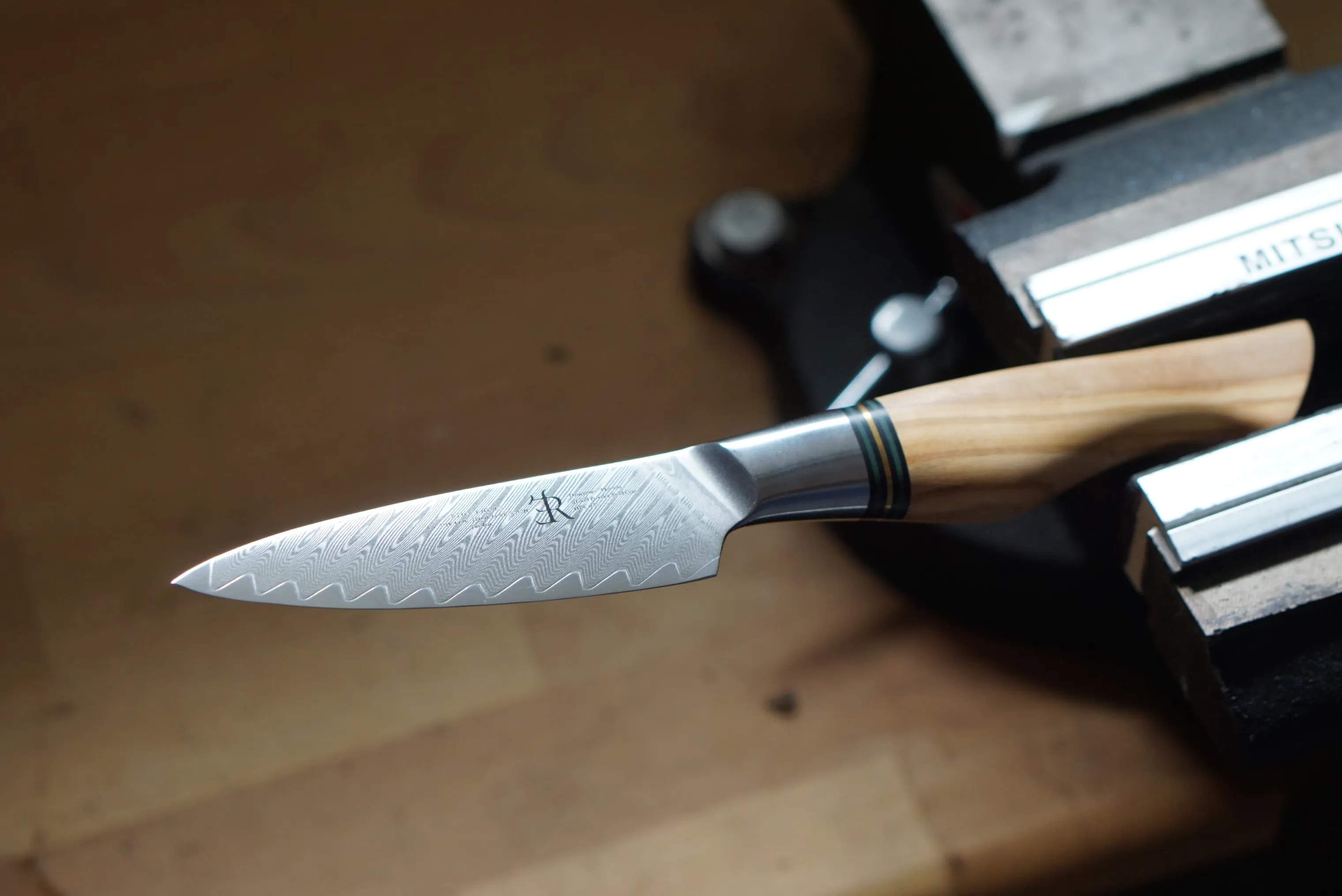 Ryda Knives Urteknive ST650 Urtekniv i rustfrit stål/brun, 2