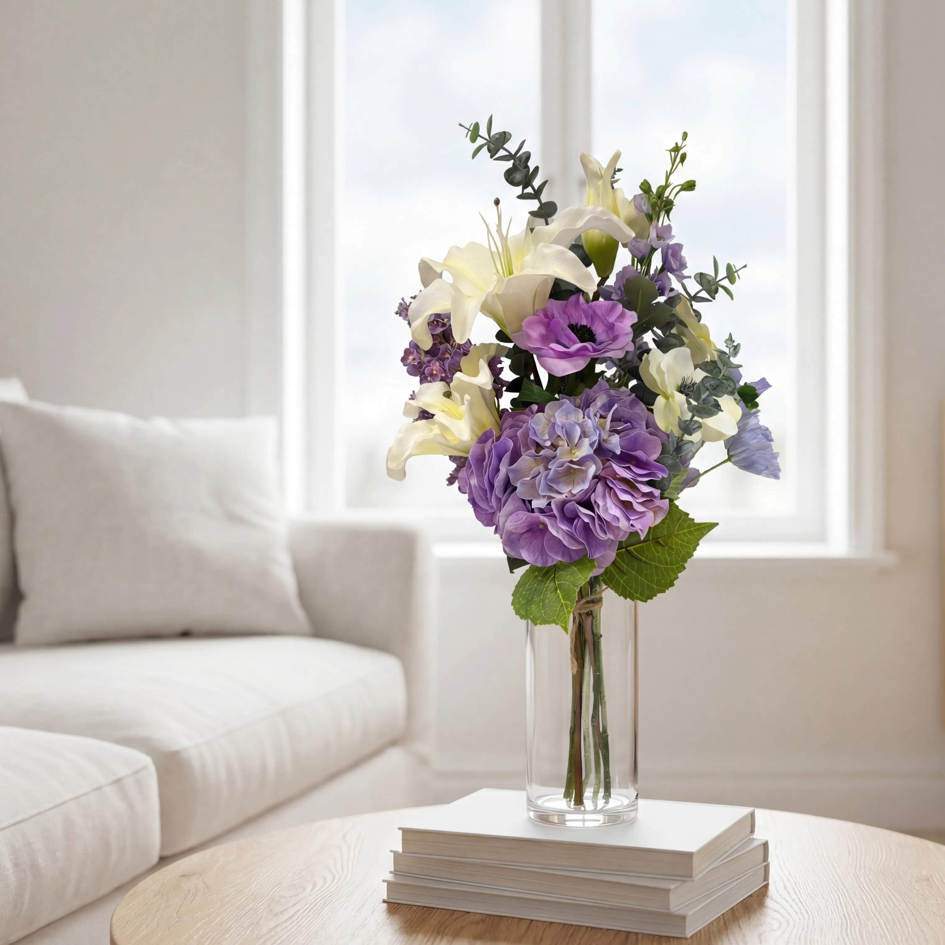 everbloom Kunstige blomster Kunstig Blomsterbuket i Freja, 2