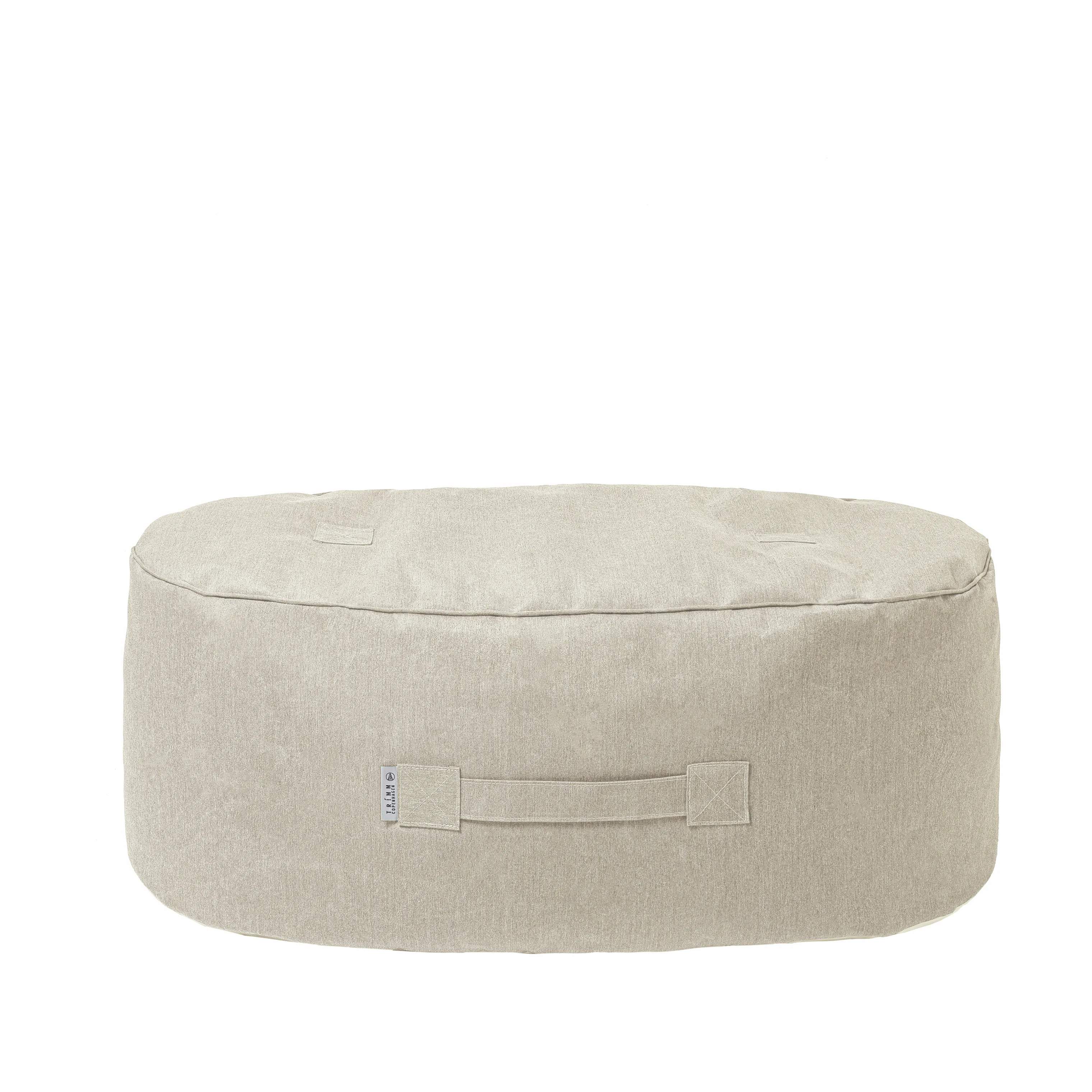 TRIMM Copenhagen Liggestole Oblong Puf i Beige, 2