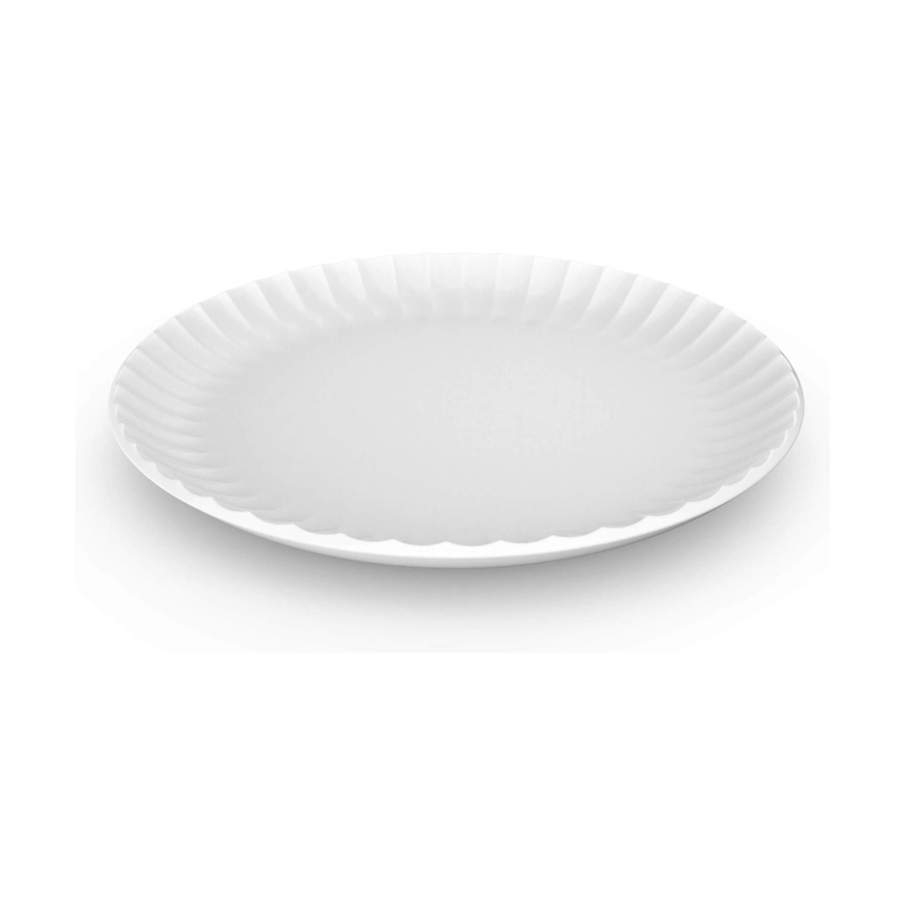 Georg Jensen Middagstallerkener Bernadotte Coupe Middagstallerken i Hvid, 1