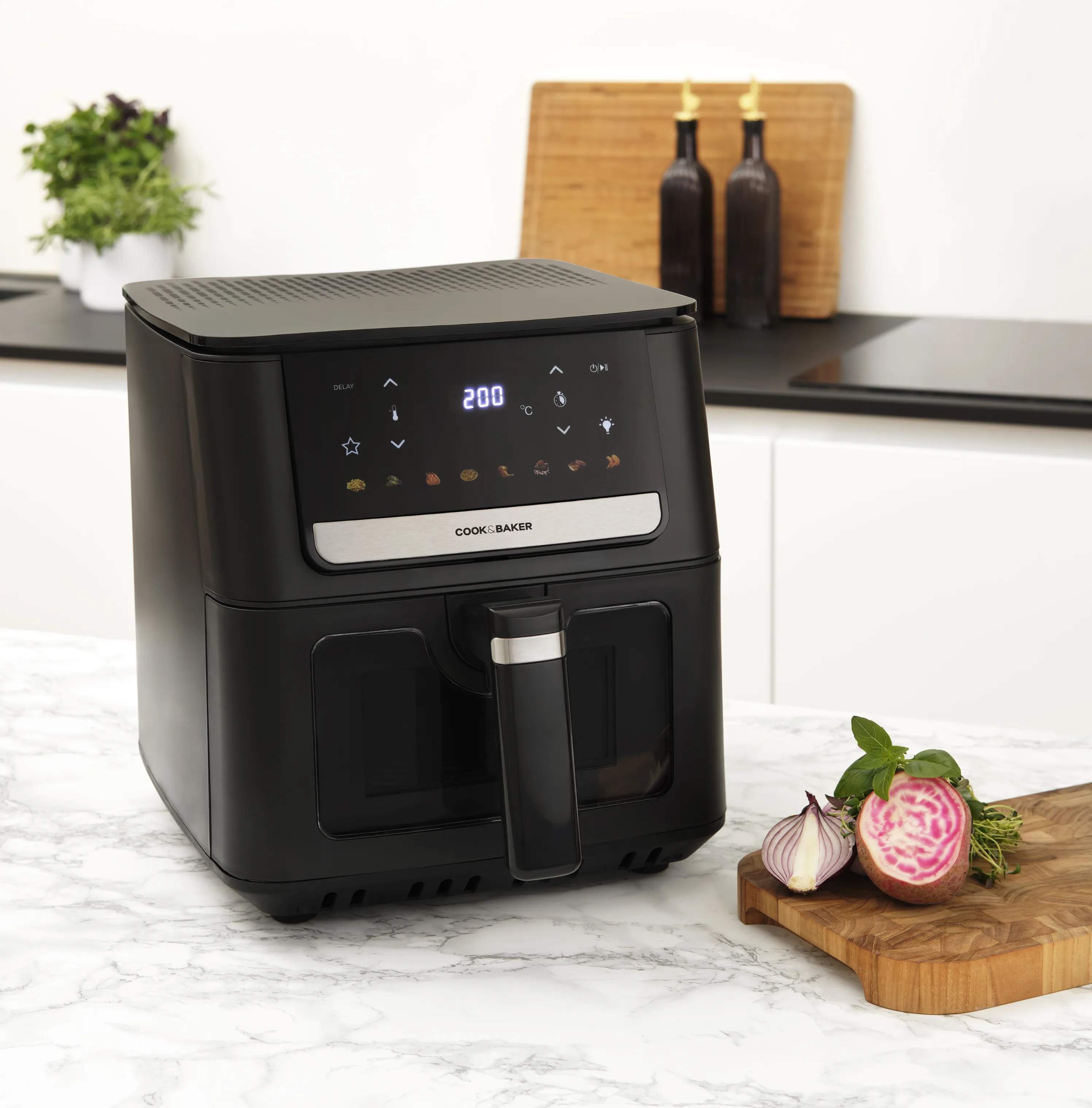 Cook & Baker Airfryers Airfryer i sort, 5