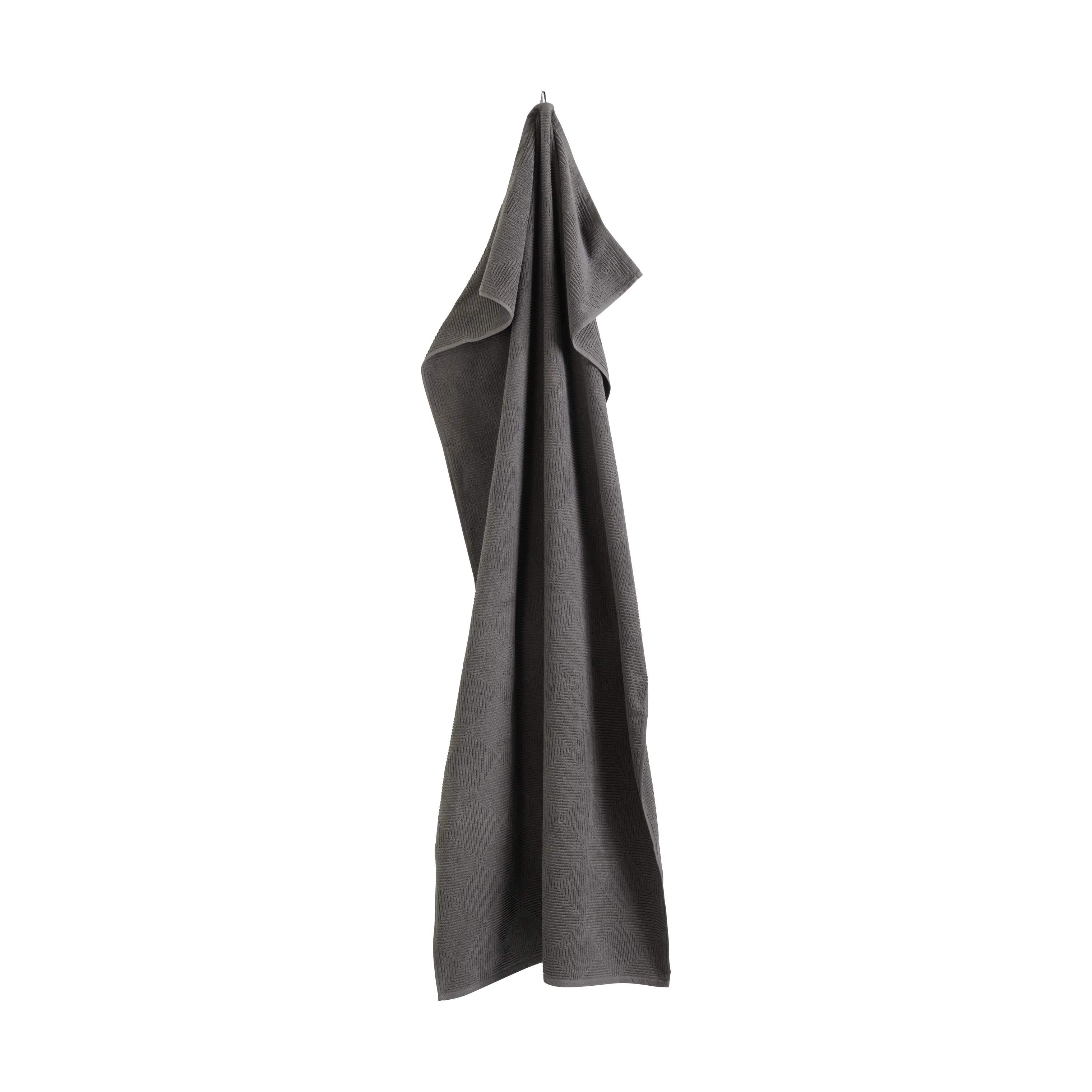FDB Møbler Håndklæder R33 Kirkeby Strandhåndklæde i Granite, B90 x L185 cm, 6