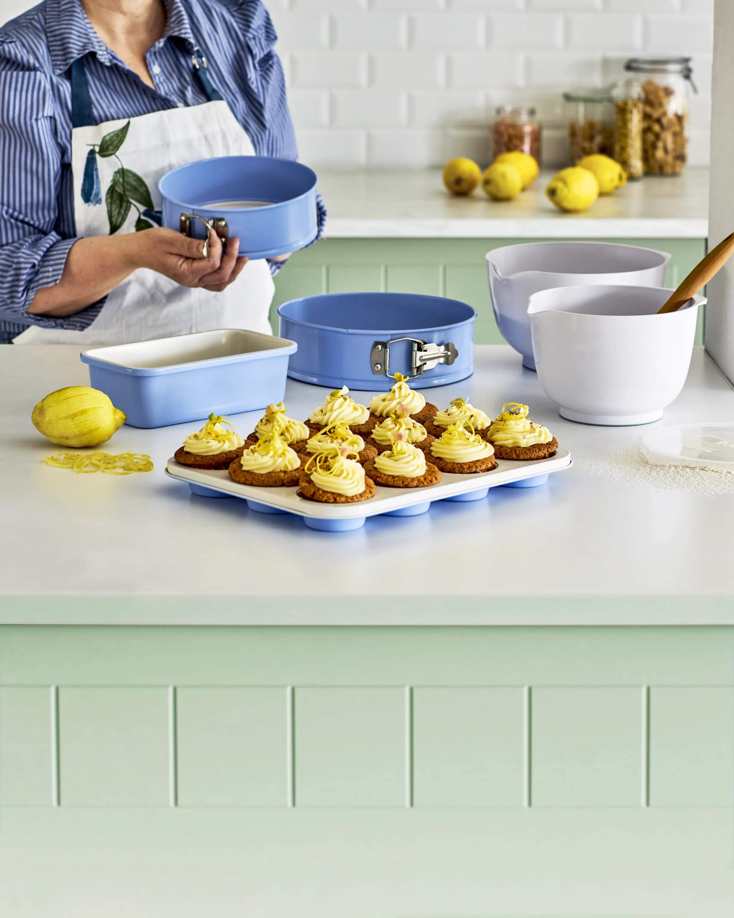 Cook & Baker Bageforme Bagesæt - 4 dele i Lilla, 3
