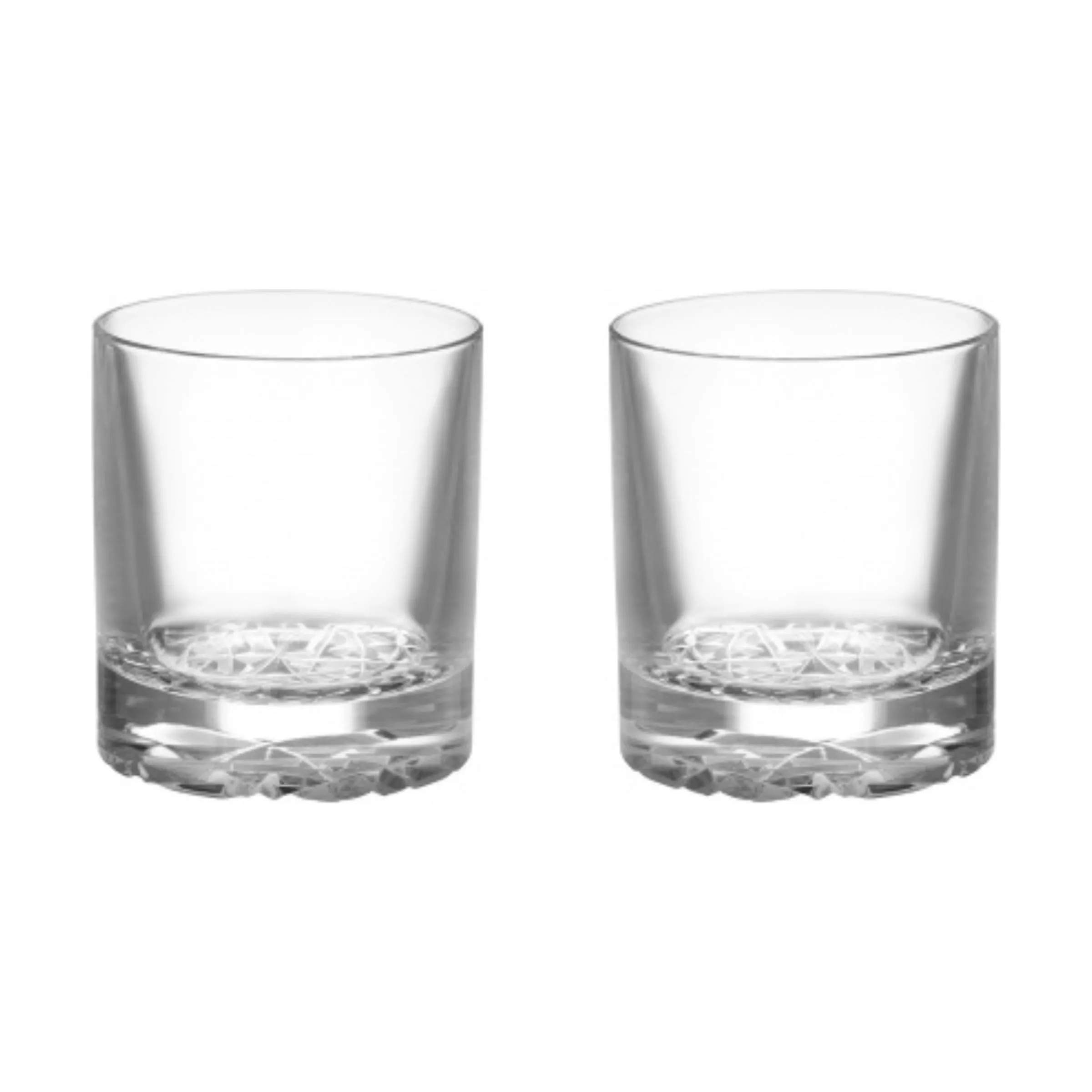 Orrefors Lowball glas Carat Old Fashioned Glas - 2 stk i klar, 1
