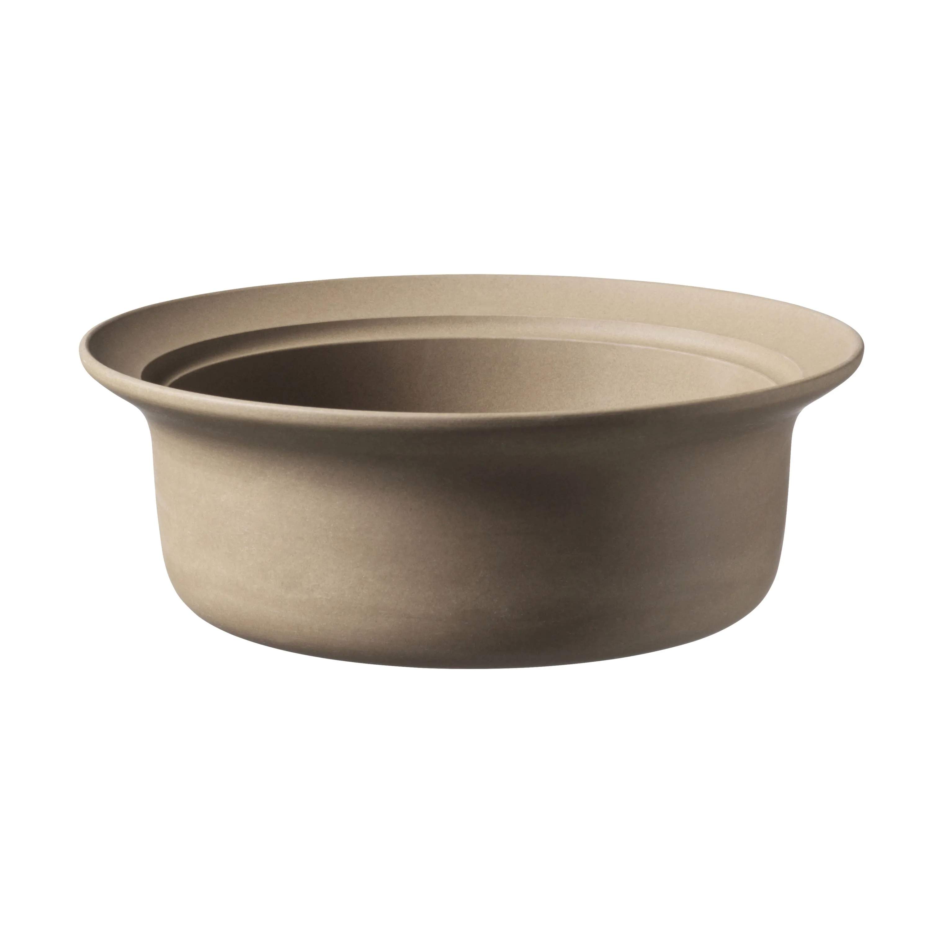 V20 Ildpot Skål, brun, large