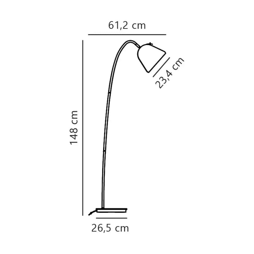 Nordlux Gulvlamper Fleur Gulvlampe i Beige, 3