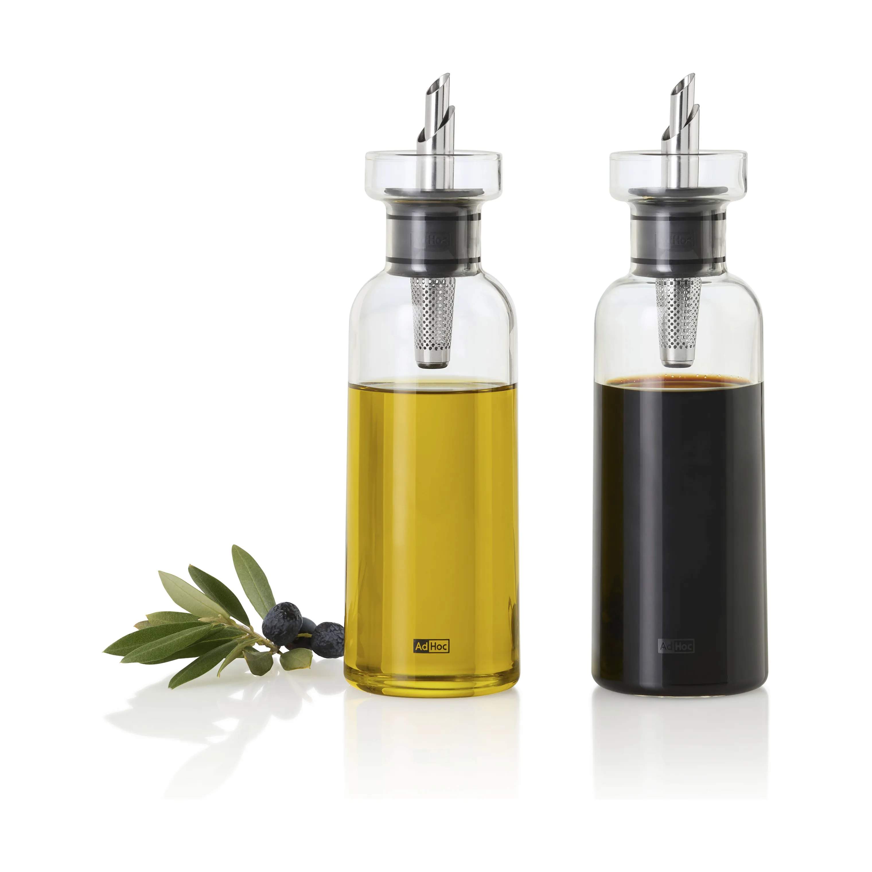 AdHoc Olie- og eddikeflasker AromaPur AromaPour Olie/eddikeflaske - 2 stk. i Klar, 3