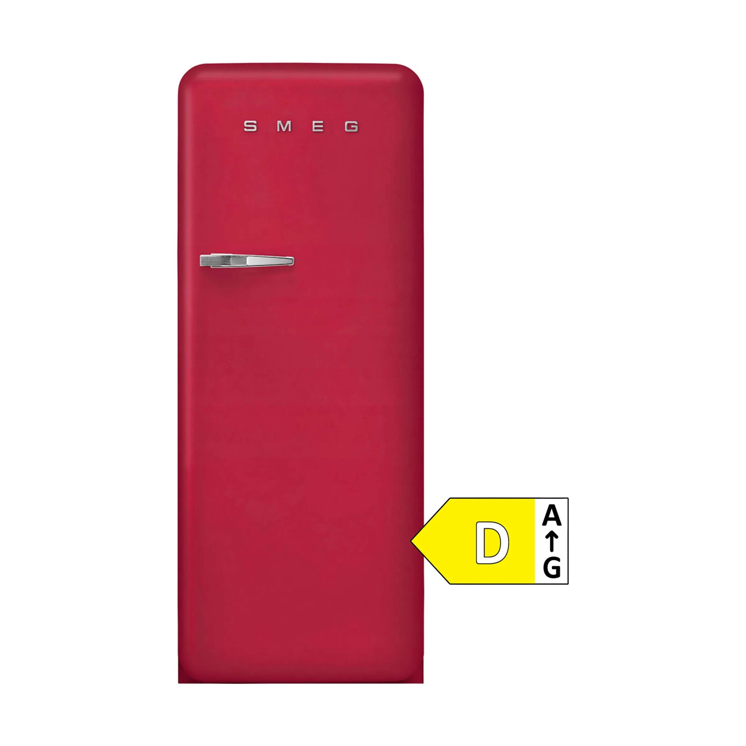 Smeg Køleskabe 50's Style Kølefryseskab i Ruby Red, 1