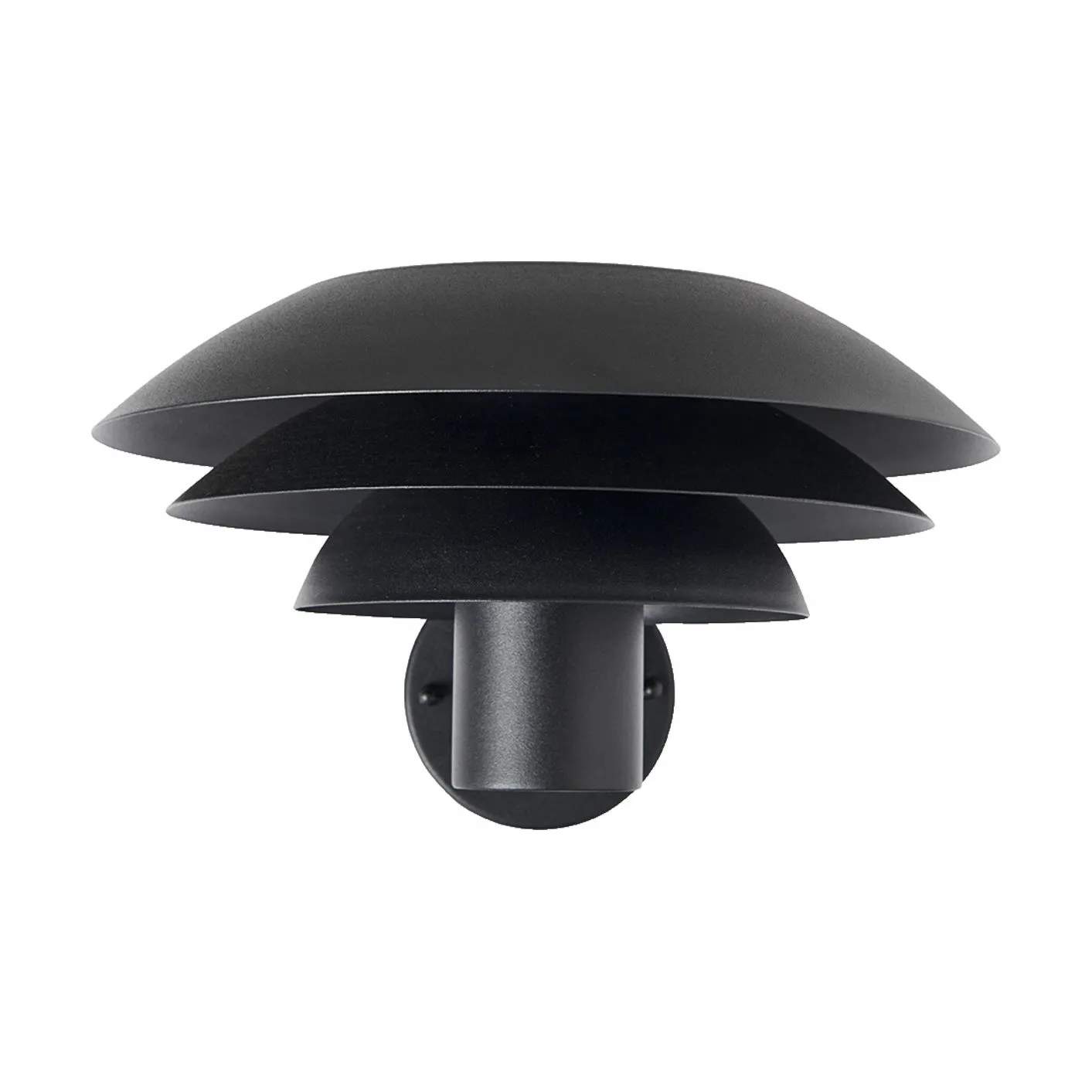 Dyberg Larsen Væglamper DL31 Outdoor Væglampe i Sort, 31 cm, 1