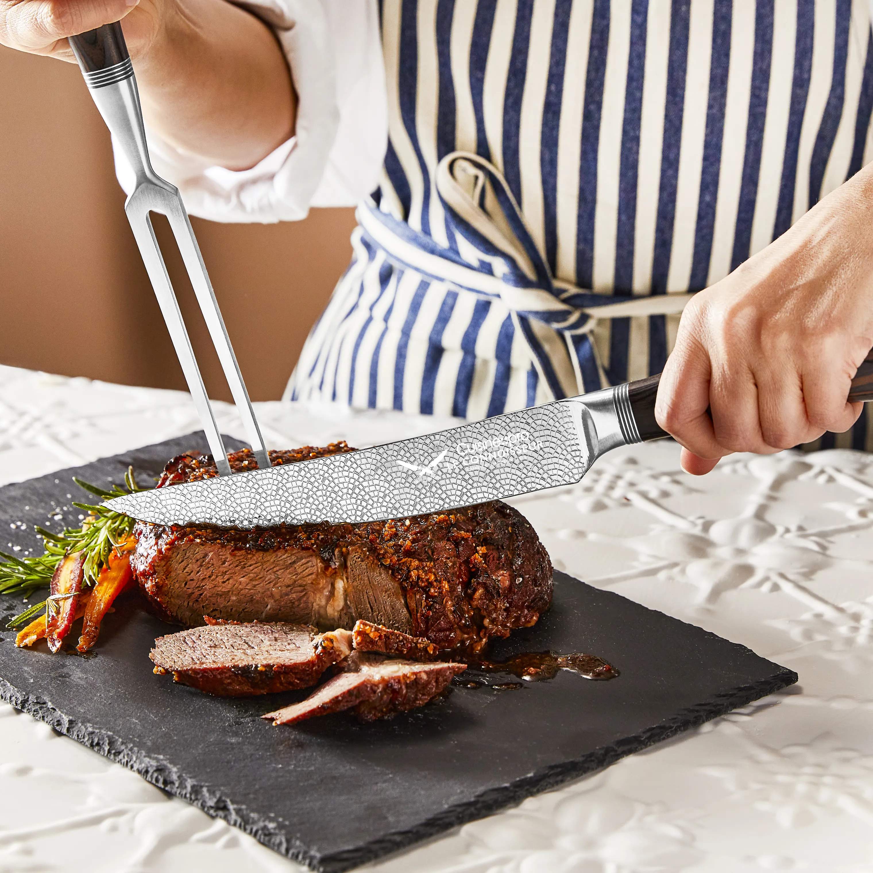 THE CUSTOM CHEF™ Udbenerknive Cuisine::pro Le Connoisseur Udskæringskniv i Brun, 3
