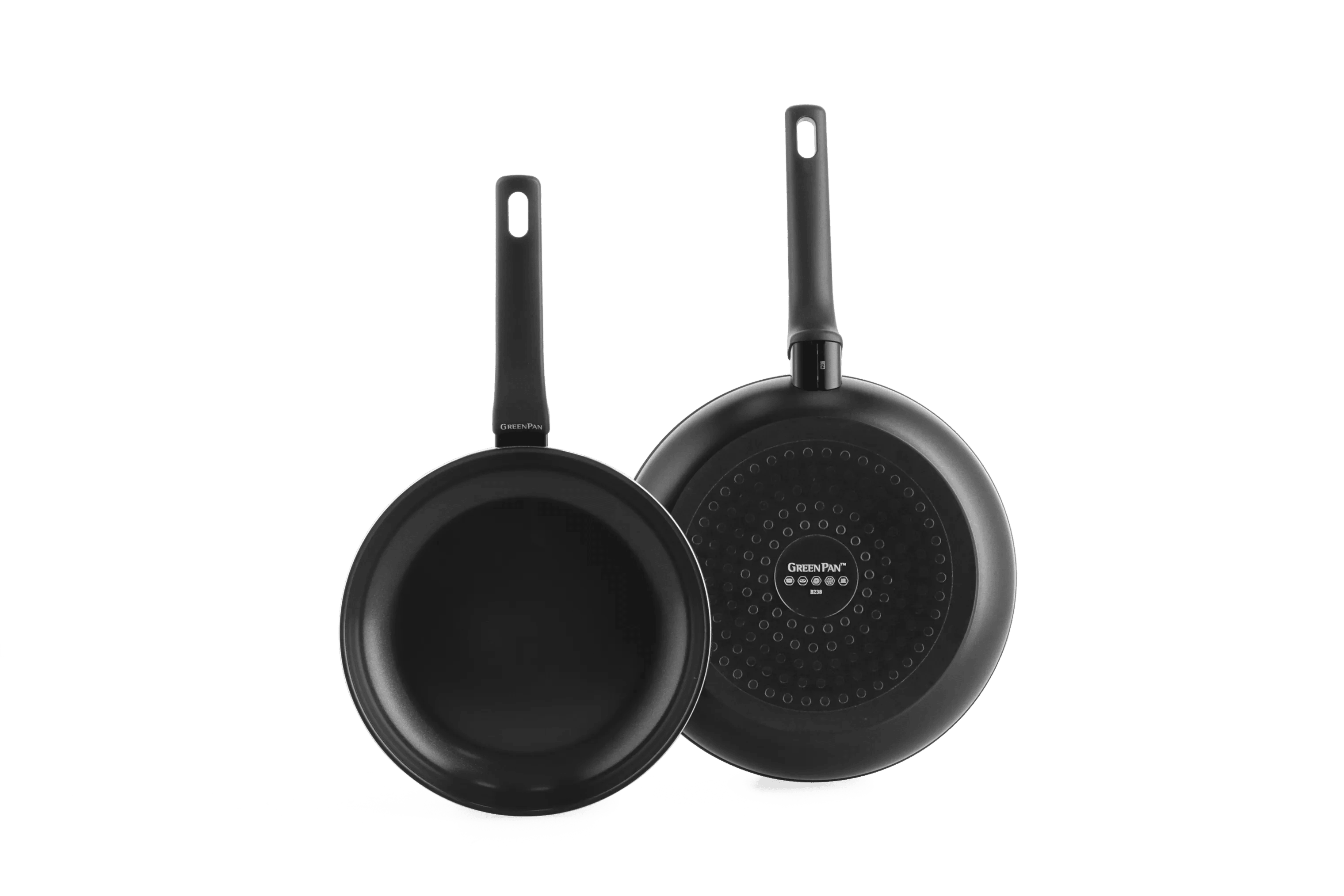 Greenpan Stegepander Essence Stegepandesæt - 2 dele i Sort, 1