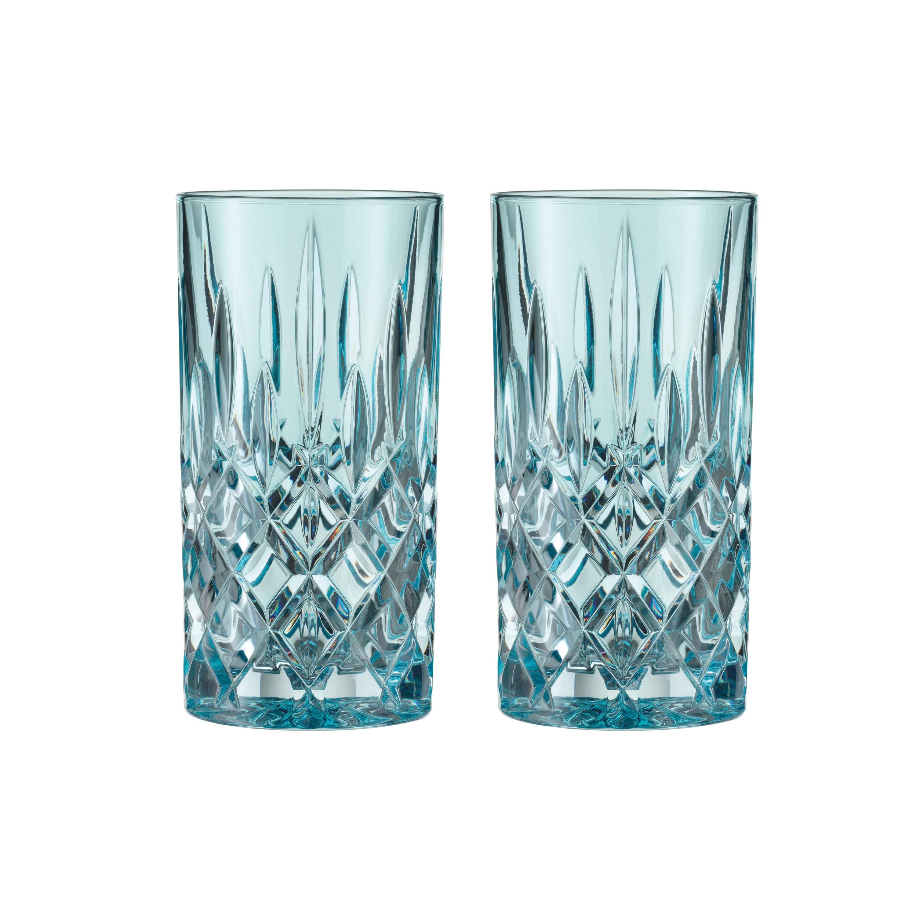 Nachtmann Highball glas Noblesse Longdrinkglas - 2 stk. i Aqua, 1