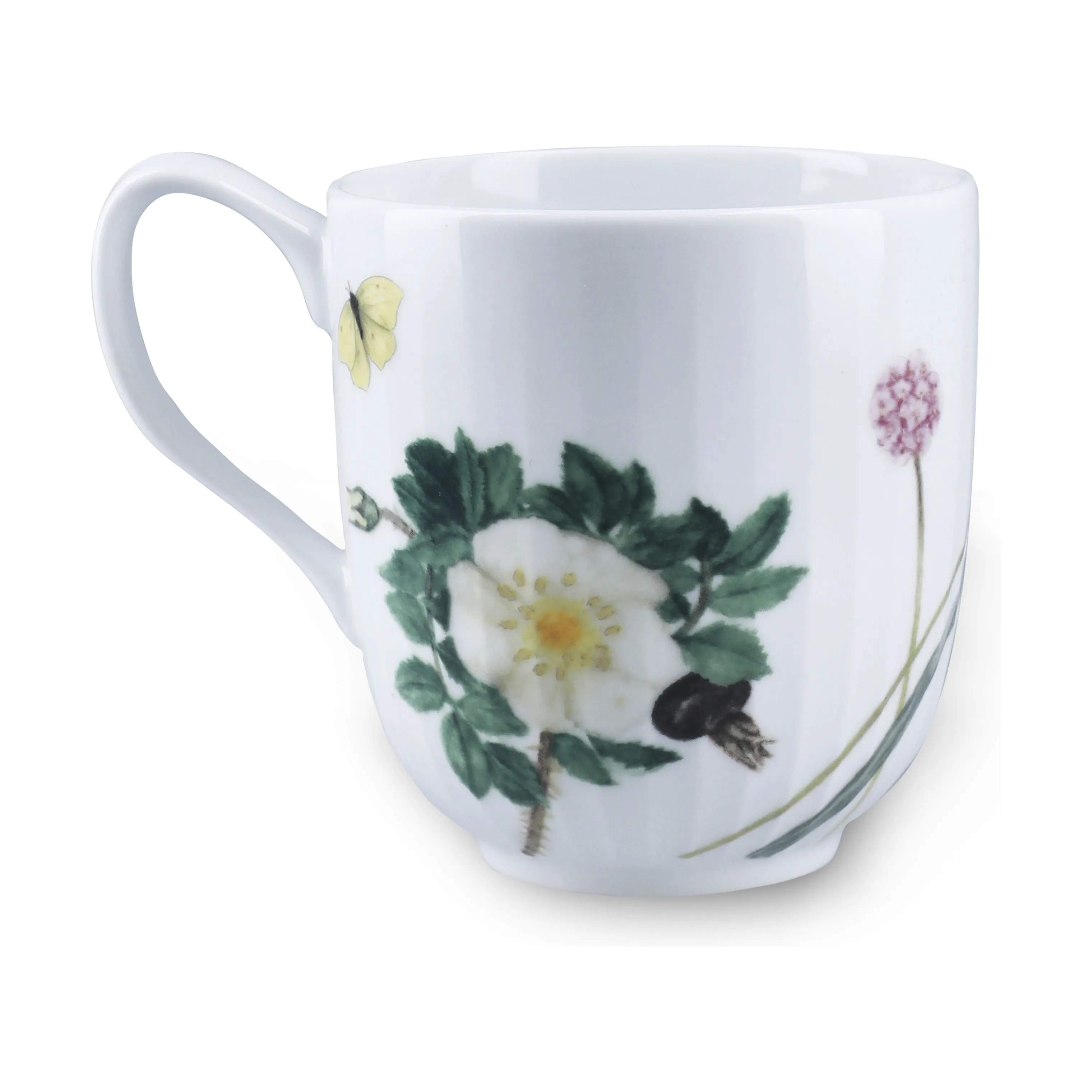 Kähler Krus og kopper med hank Hammershøi Sommer Krus i Coastal Flower, 1