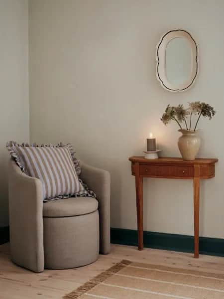 Broste Copenhagen Vaser Florentina Vase i Beige, H14 x Ø9,5 cm, 3