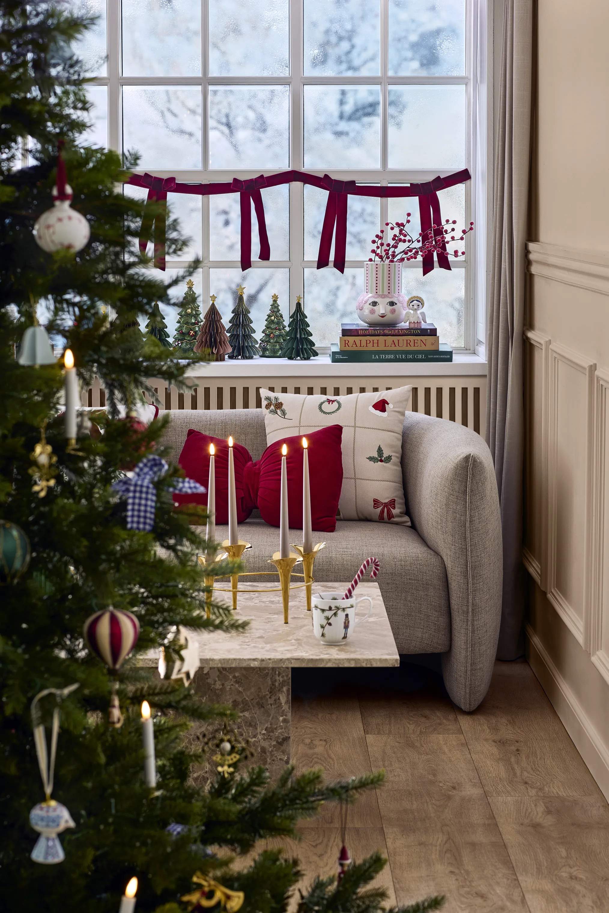 Deluxe Homeart Lysholdere og juletræslys LED Juletræslys - 10 stk. i Hvid/guldfarvet, 3