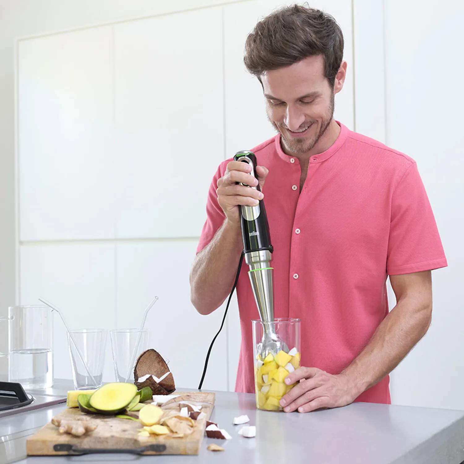 Braun Stavblendere Multiquick 9 Stavblender MQ9138 i Sort/sølv, 2