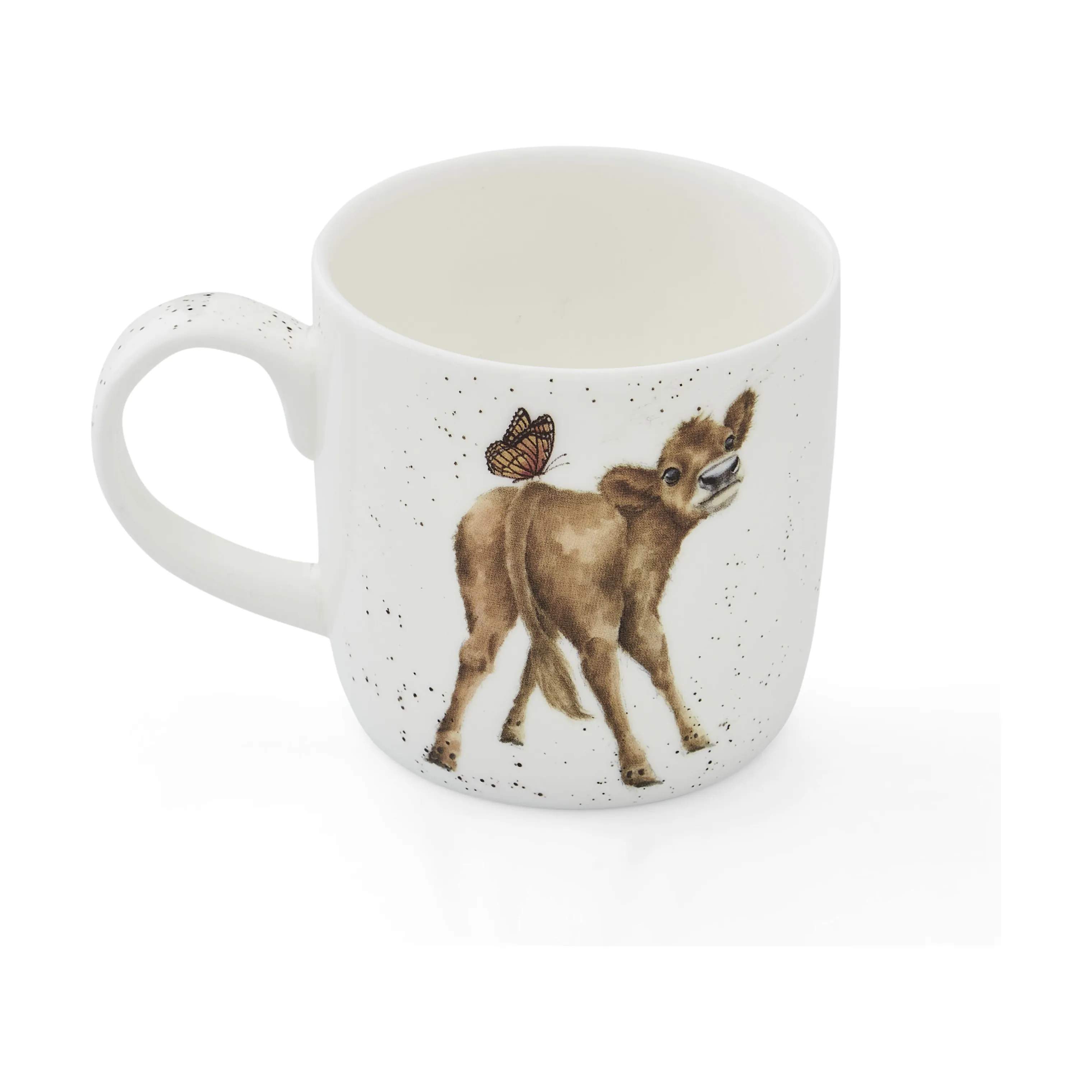 Royal Worcester Krus og kopper med hank Wrendale Krus - Bessie i Bessie ko, 4
